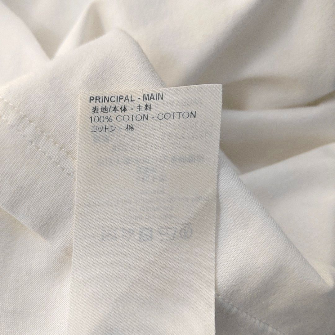 Louis Vuitton Louis Vuitton White Cotton Logo T-Shirt Size M Size US M / EU 48-50 / 2 - 4 Thumbnail