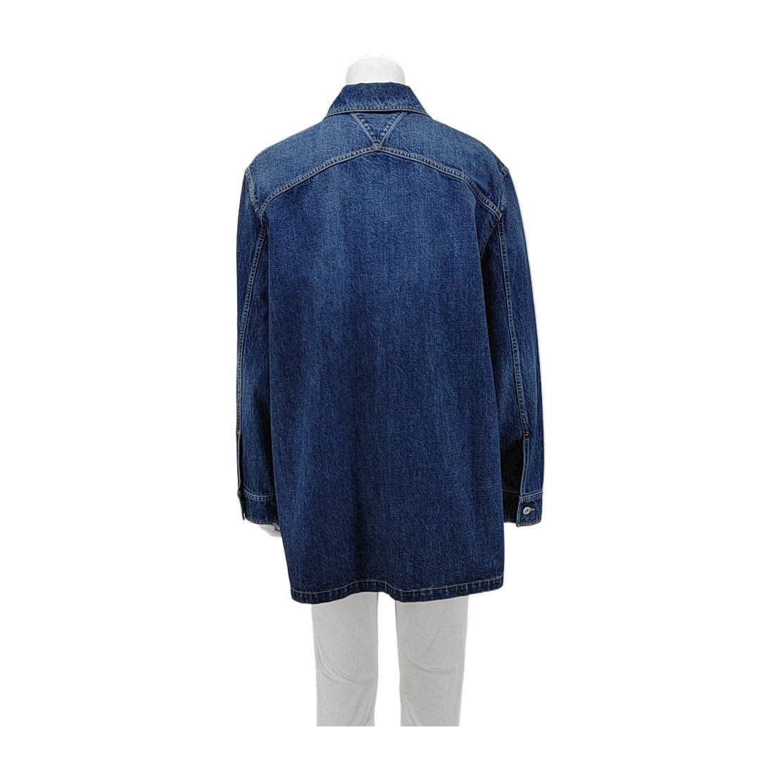 Bottega Veneta Bottega Veneta Blue Cotton Denim Jacket 52 Size US L / EU 52-54 / 3 - 3 Thumbnail