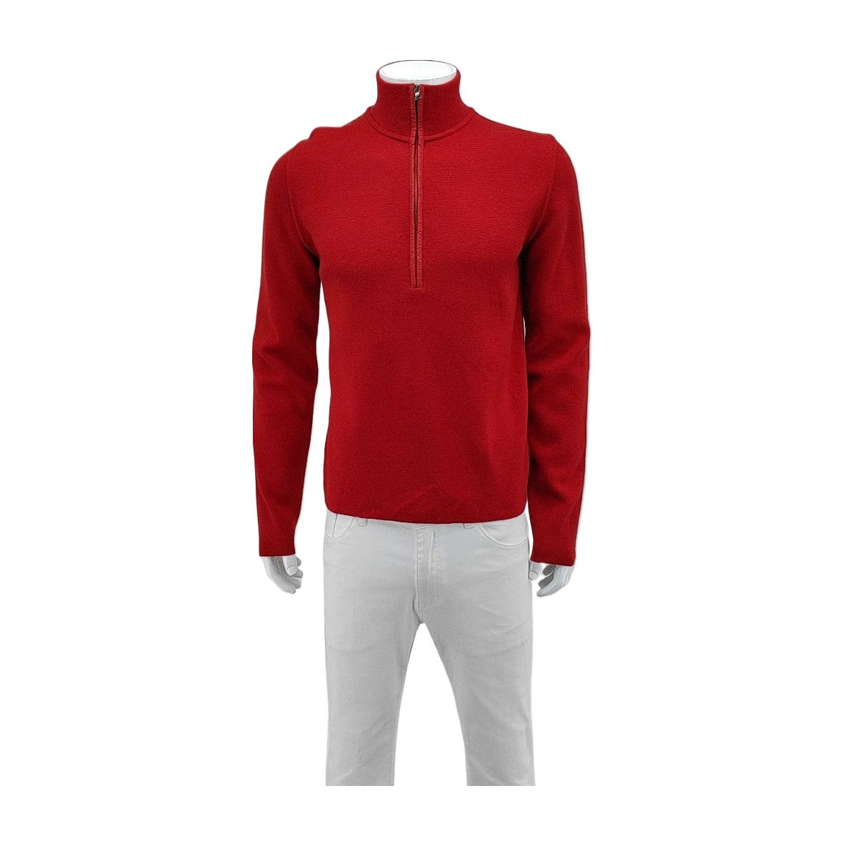 Prada Prada Wool Zip-Neck Half-Zip Sweater Size 46 Size US S / EU 44-46 / 1 - 2 Thumbnail
