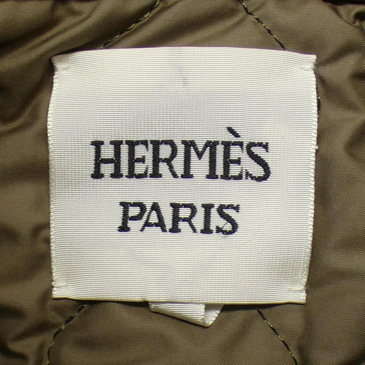 Hermes Hermes Hermes Deerskin Leather Jacket Leather Outerwear DUTY FREE for USA Size ONE SIZE - 4 Thumbnail