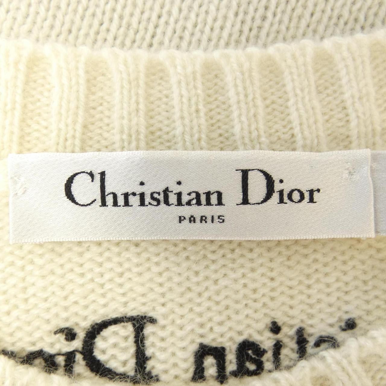 Dior Dior Christian Dior Cashmere Knit Textile Tops 314S57AM110 DUTY FREE for USA Size ONE SIZE - 4 Thumbnail