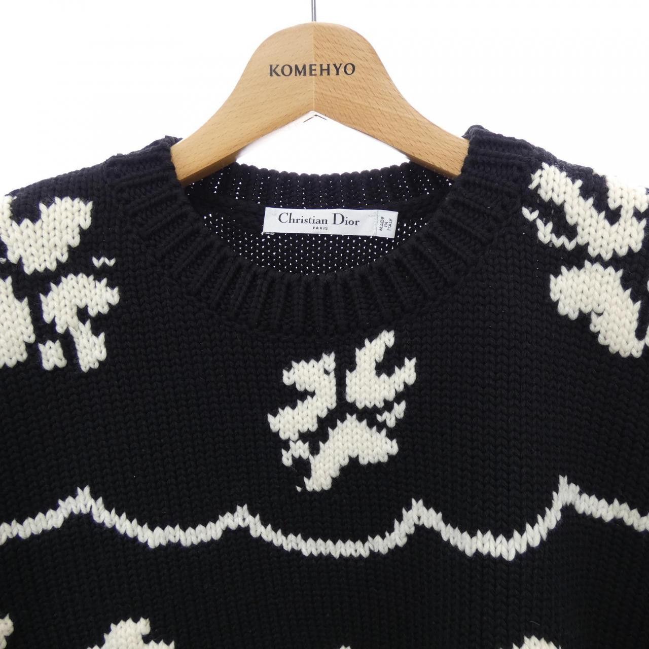Dior Dior Christian Dior Knit Top Textile Tops 6E24562AM521 DUTY FREE for USA Size ONE SIZE - 5 Thumbnail