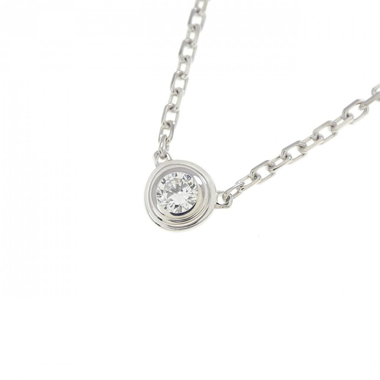 Cartier Cartier Cartier D’Amour 750 White Gold Necklace Precious Metal Necklace B7224515 DUTY FREE for USA Size ONE SIZE - 3 Thumbnail