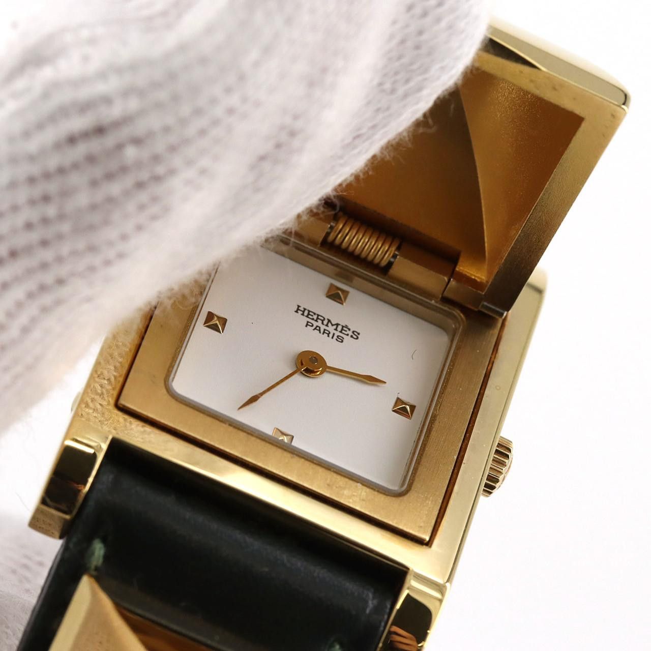 Hermes Hermes Hermes Medor Quartz Metal Quartz DUTY FREE for USA Size ONE SIZE - 7 Thumbnail