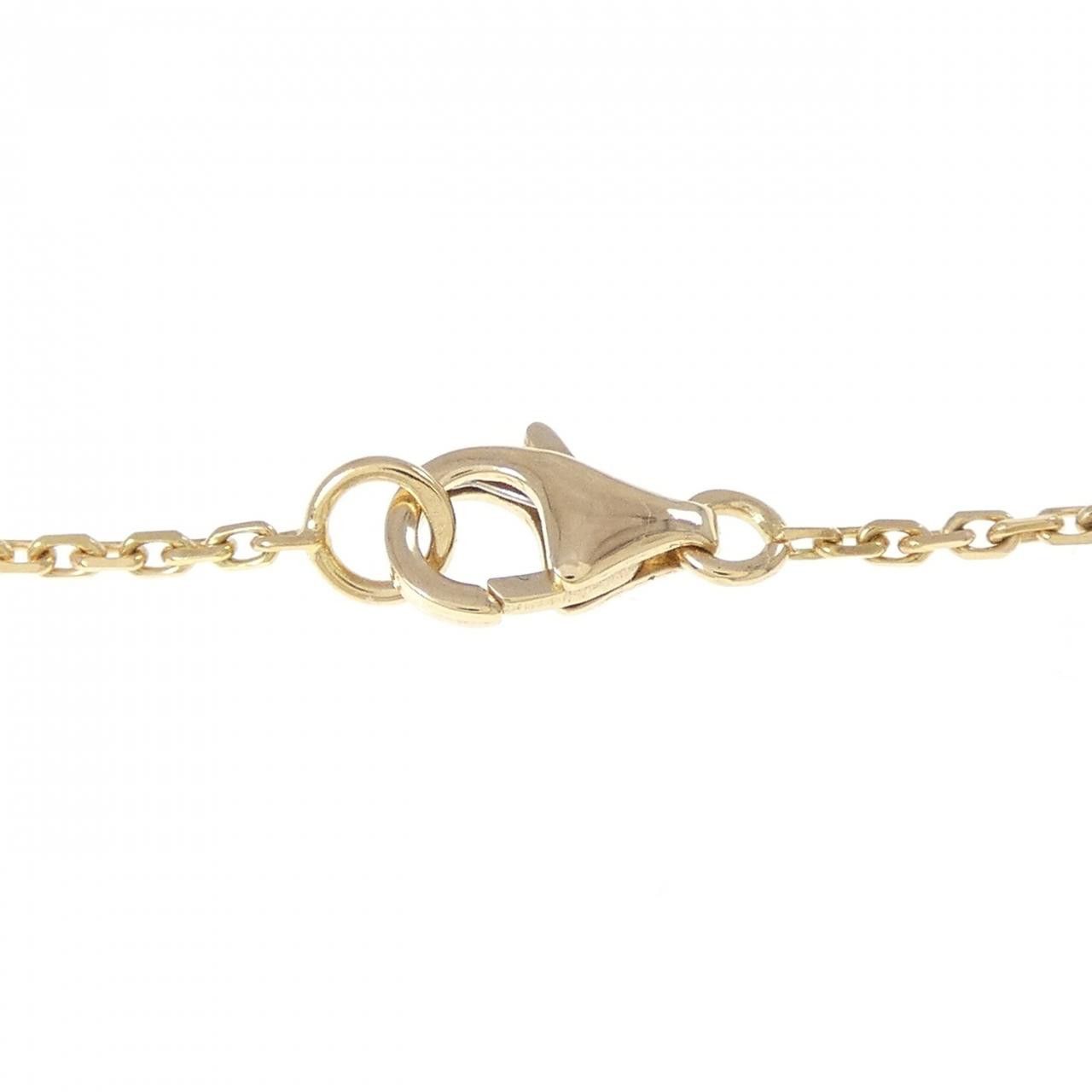 Van Cleef & Arpels Van Cleef & Arpels Van Cleef & Arpels Vintage Alhambra Onyx 18K Yellow Gold Necklace Precious Metal Necklace VCARA45800 DUTY FREE for USA Size ONE SIZE - 4 Thumbnail