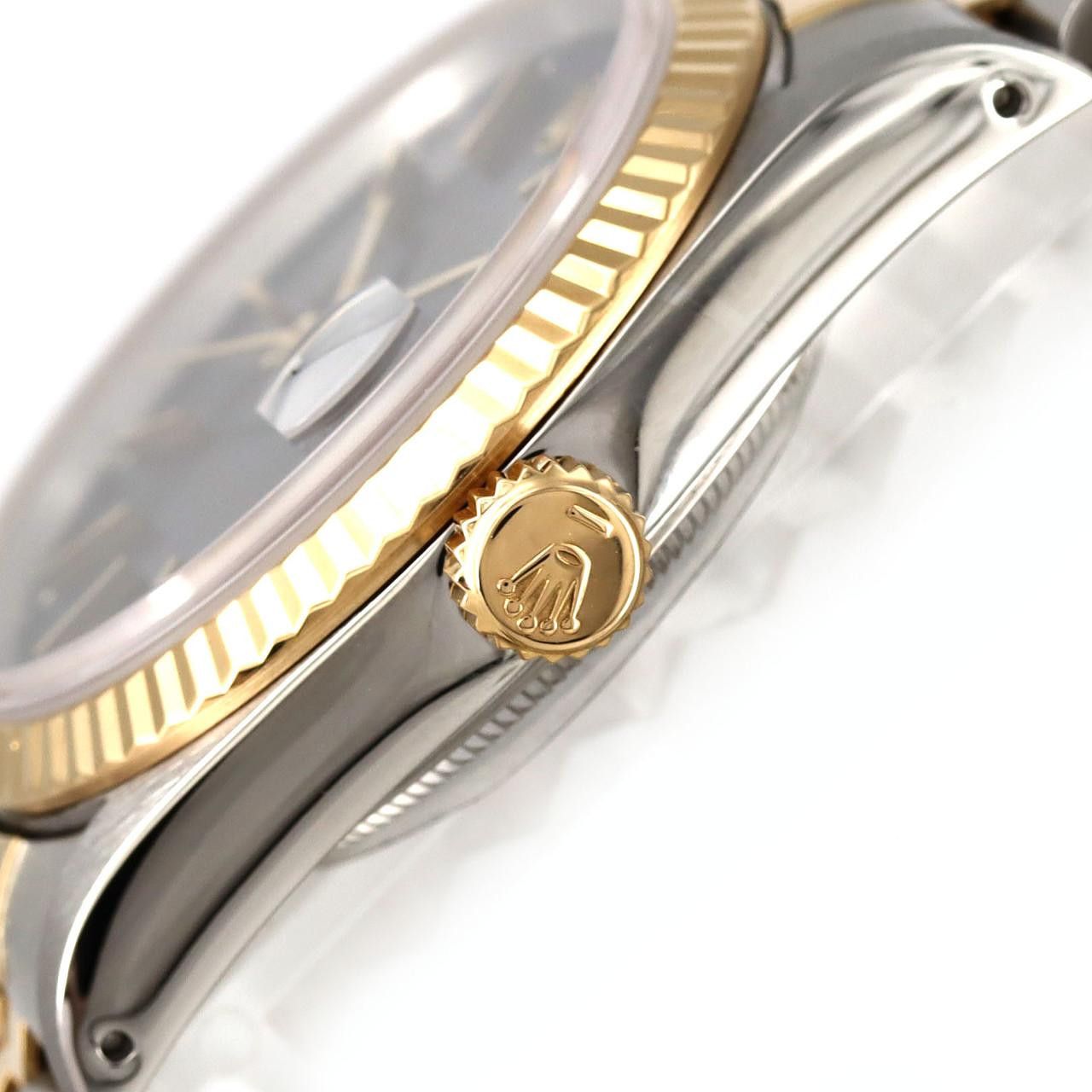 Rolex Rolex Rolex Datejust Stainless Steel Yellow Gold Wristwatch Metal Automatic 16233 DUTY FREE for USA Size ONE SIZE - 4 Thumbnail