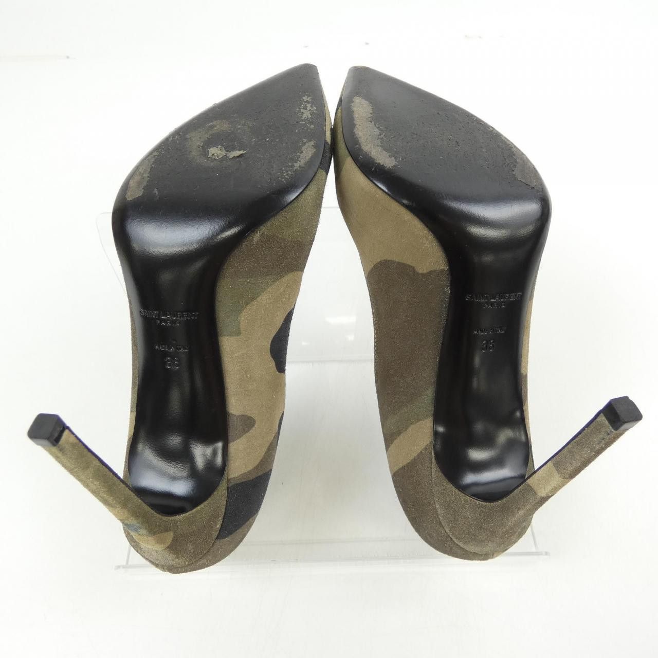 Yves Saint Laurent Yves Saint Laurent Saint Laurent Leather Pumps Leather Shoes DUTY FREE for USA Size ONE SIZE - 4 Thumbnail
