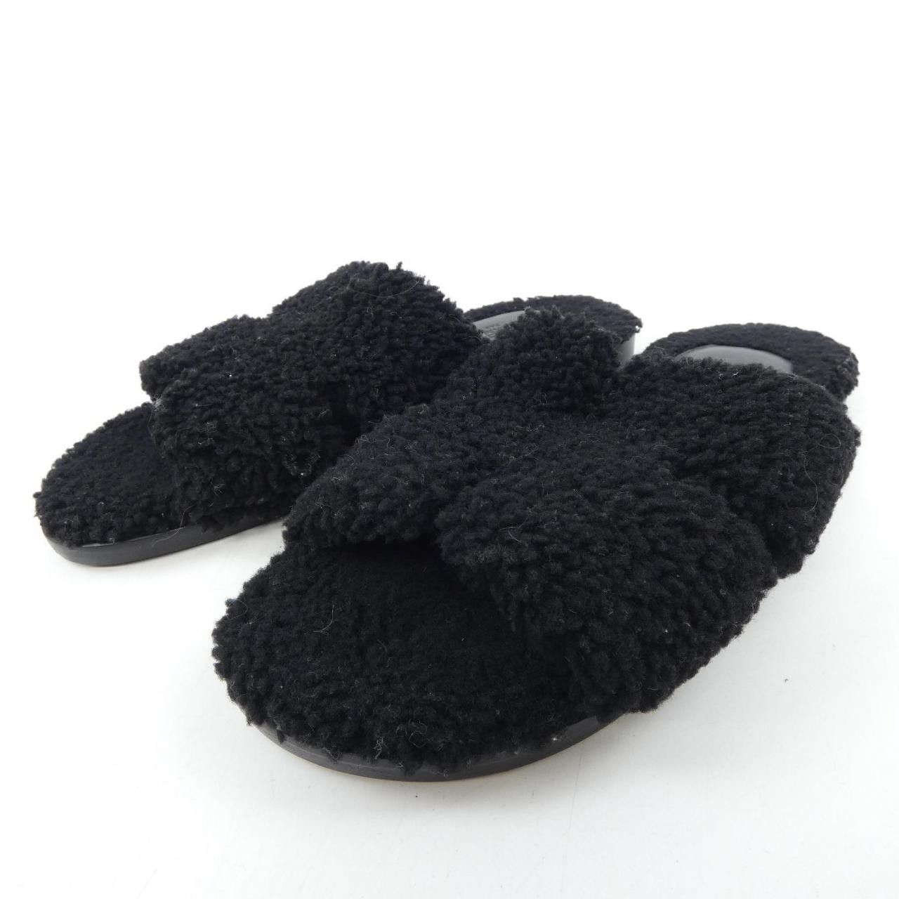 Hermes Hermes Hermes Izmir Sheepskin Sandals 41 Leather Shoes DUTY FREE for USA Size ONE SIZE - 3 Thumbnail