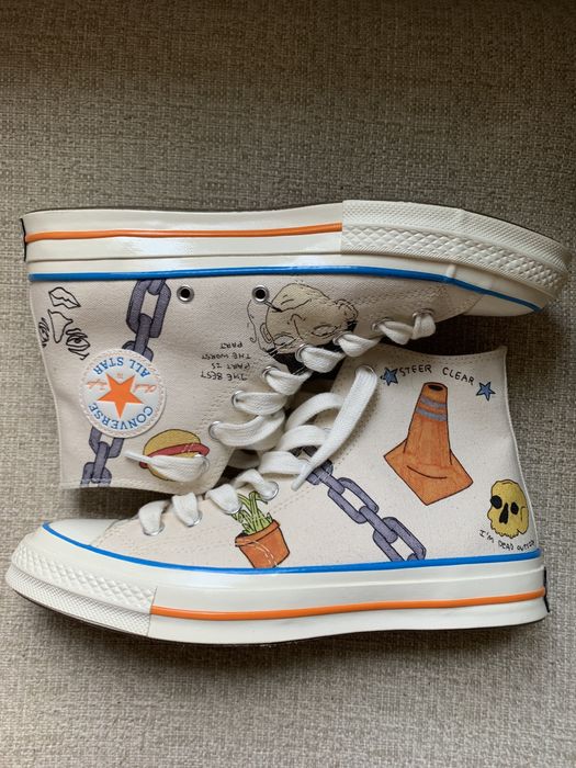 Converse chuck taylor 70s hi tyler hot sale the creator x foot locker wyatt navarro