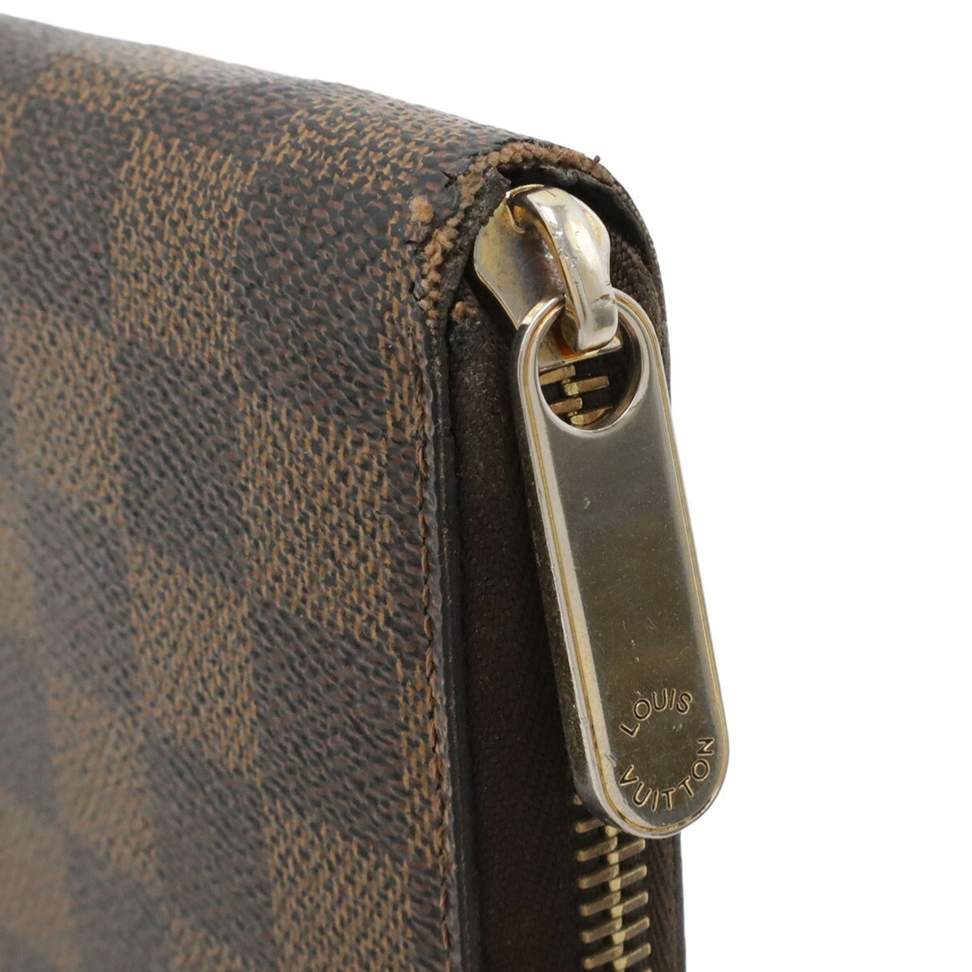 Louis Vuitton LOUIS VUITTON Damier Zippy Wallet Round Long N60015 Size ONE SIZE - 5 Thumbnail