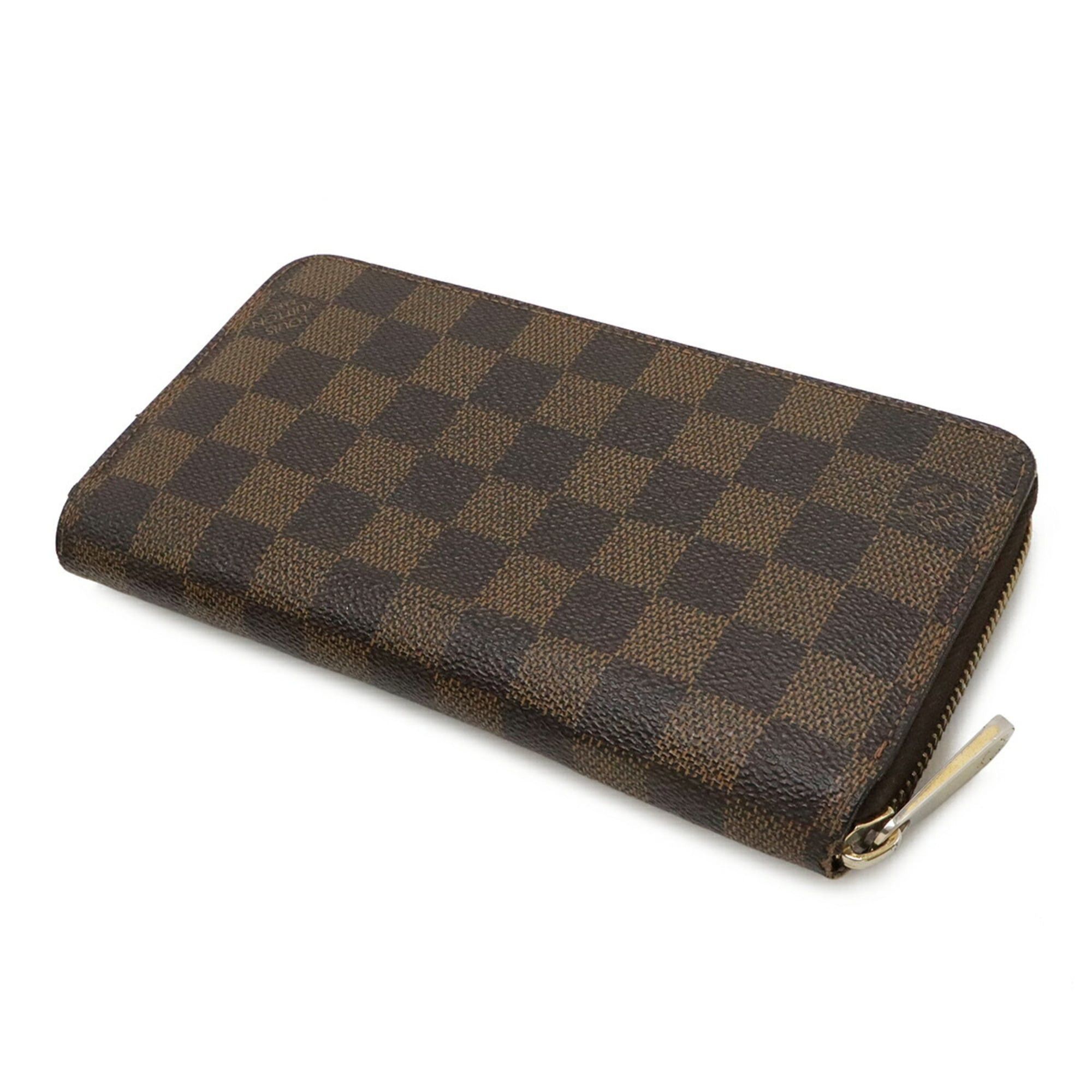 Louis Vuitton LOUIS VUITTON Damier Zippy Wallet Round Long N60015 Size ONE SIZE - 3 Thumbnail