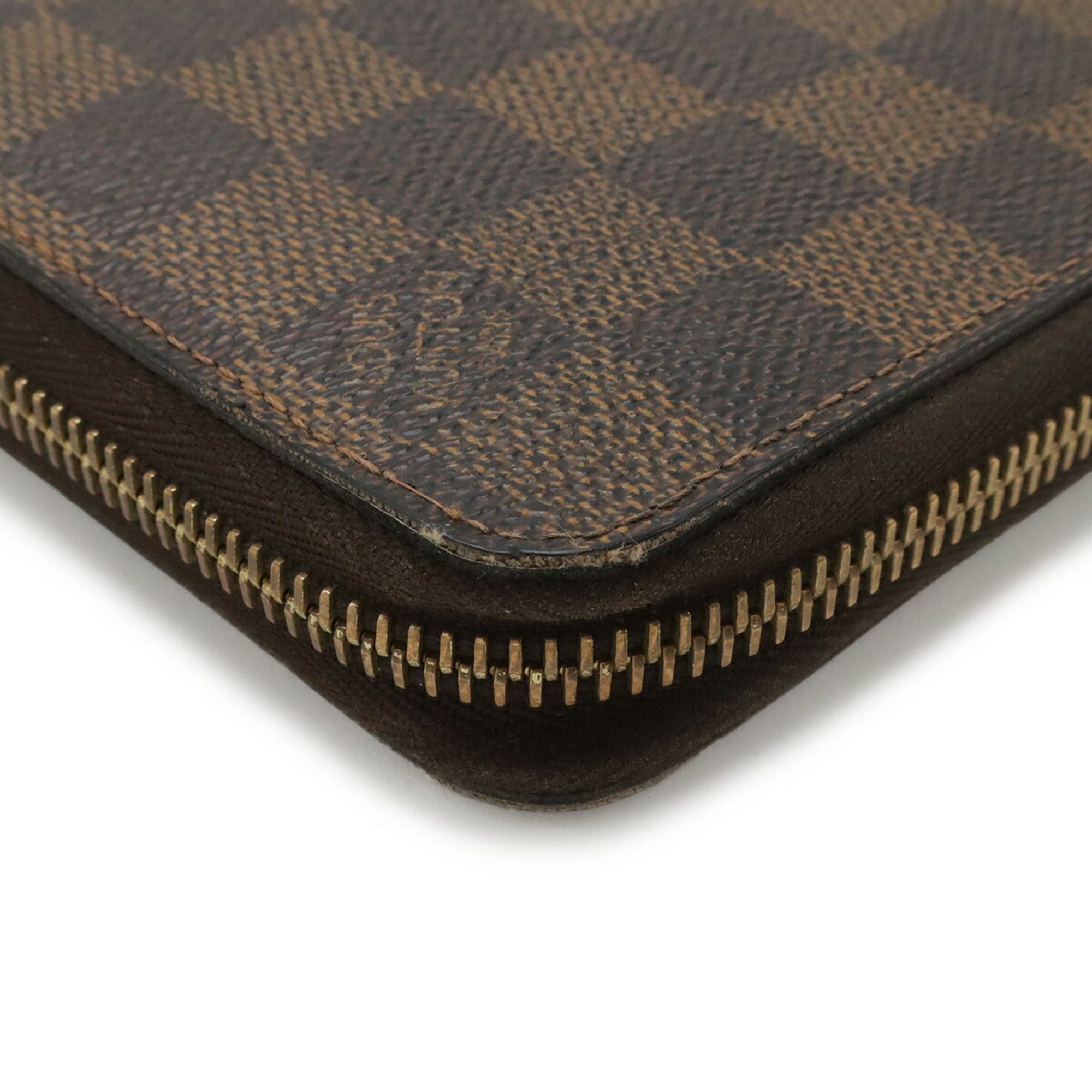 Louis Vuitton LOUIS VUITTON Damier Zippy Wallet Round Long N60015 Size ONE SIZE - 4 Thumbnail