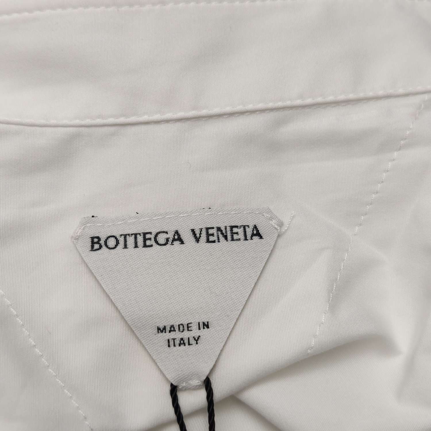 Bottega Veneta Bottega Veneta White Cotton Short Sleeve Shirt 54 Size US L / EU 52-54 / 3 - 6 Thumbnail