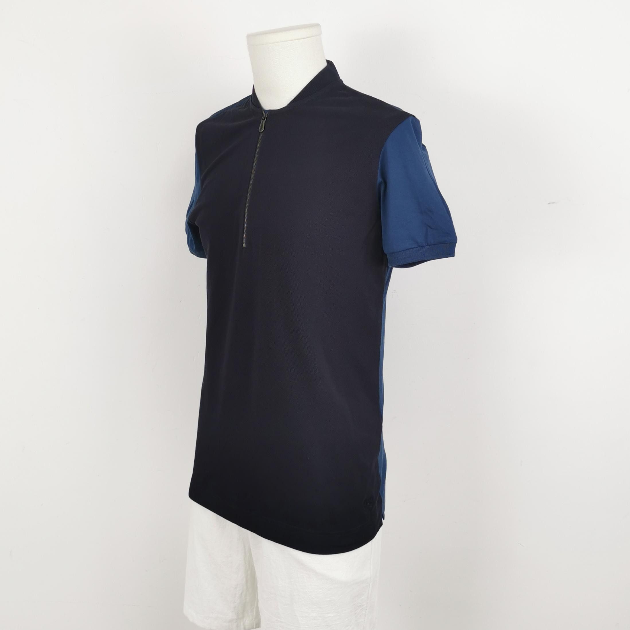 Bottega Veneta Bottega Veneta Colorblock Half-Zip T-Shirt 44 Size US S / EU 44-46 / 1 - 3 Thumbnail