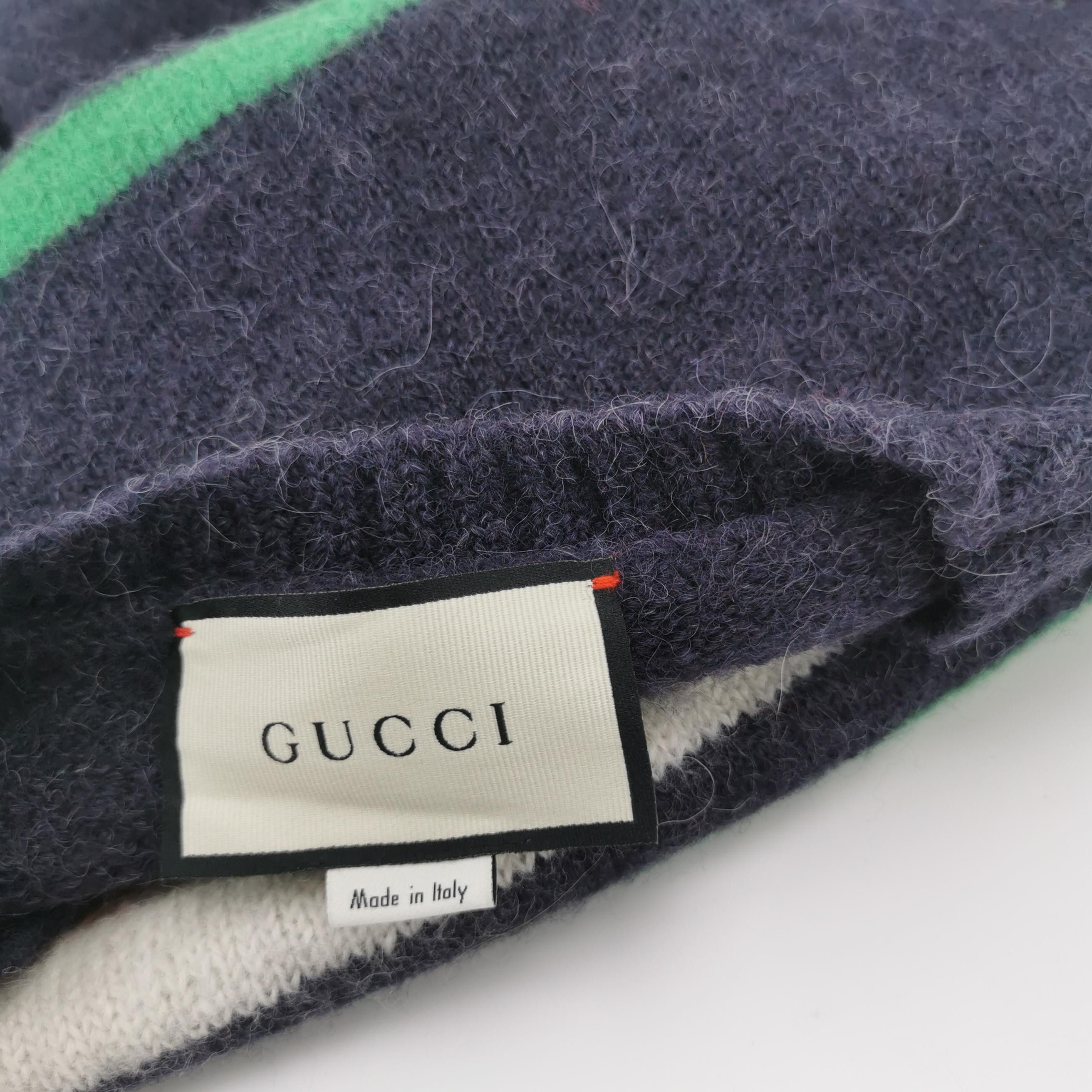 Gucci Gucci Striped Wool Alpaca Sweater US M Size US M / EU 48-50 / 2 - 5 Thumbnail