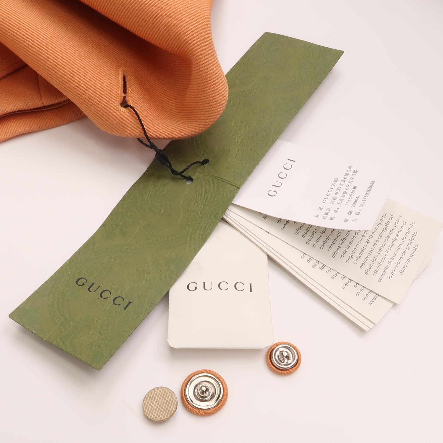 Gucci Gucci Wool Single Breasted Blazer 36R Size 36R - 3 Thumbnail