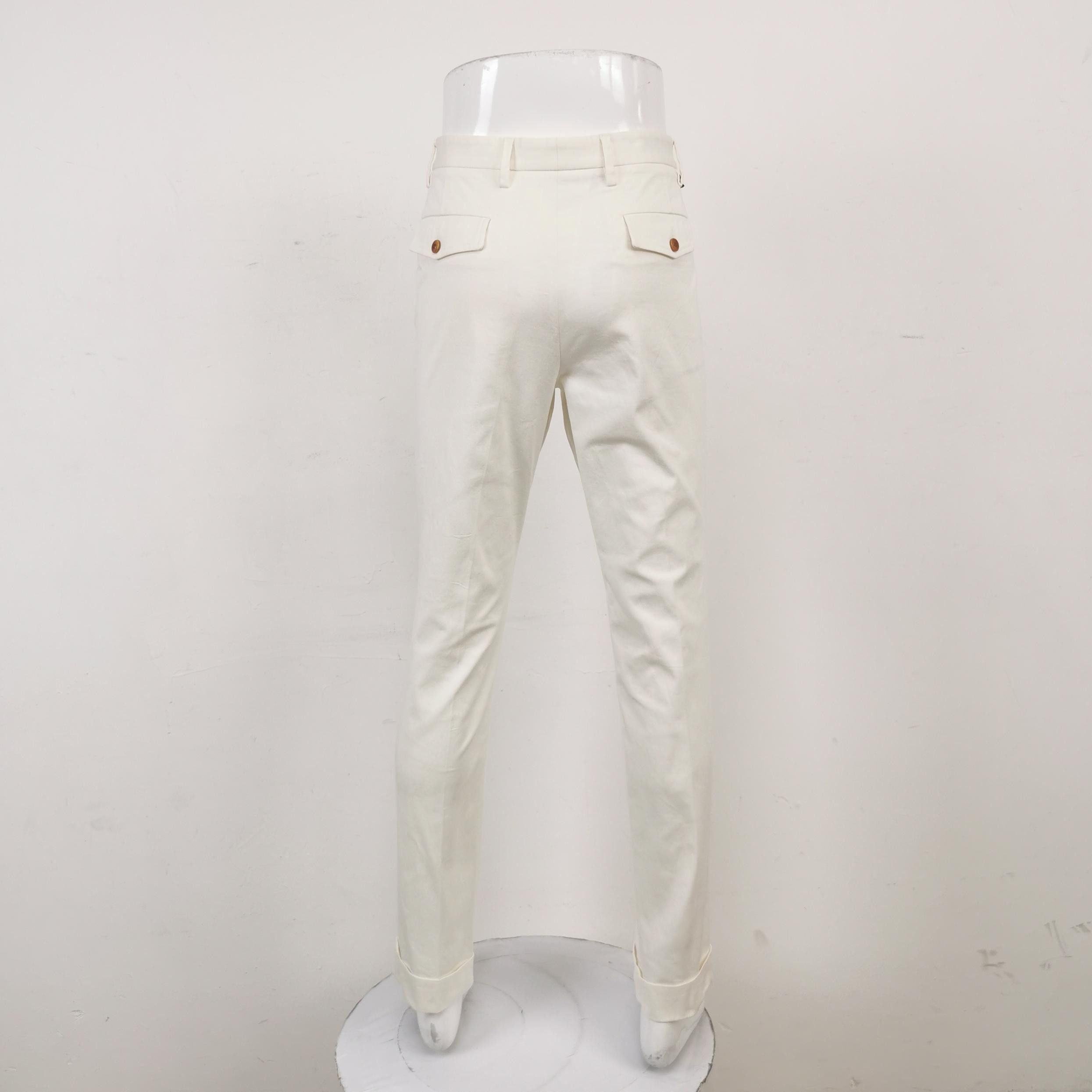 Gucci Gucci Bee Web Cotton Trousers 50 Size US 34 / EU 50 - 2 Thumbnail