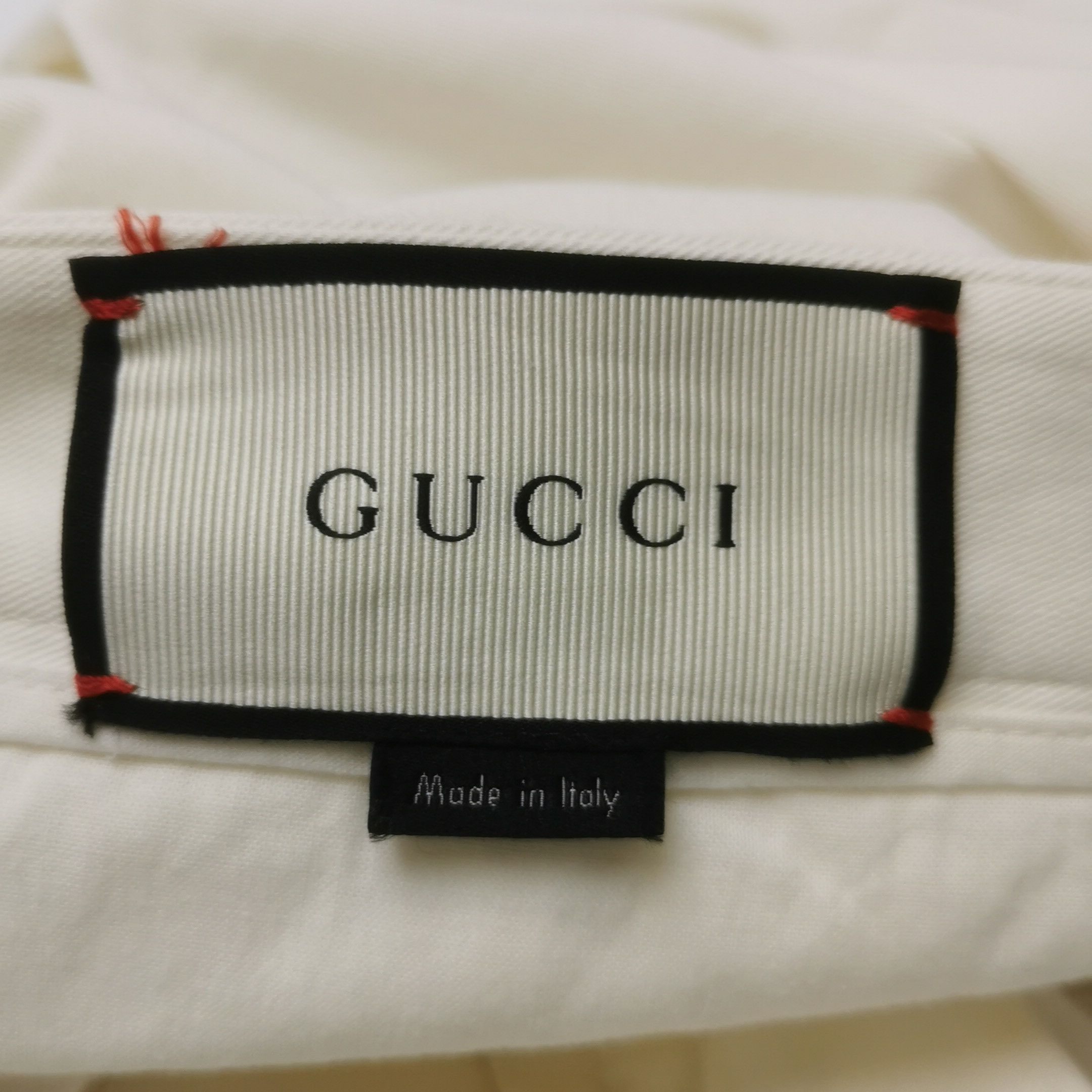 Gucci Gucci Bee Web Cotton Trousers 50 Size US 34 / EU 50 - 5 Thumbnail