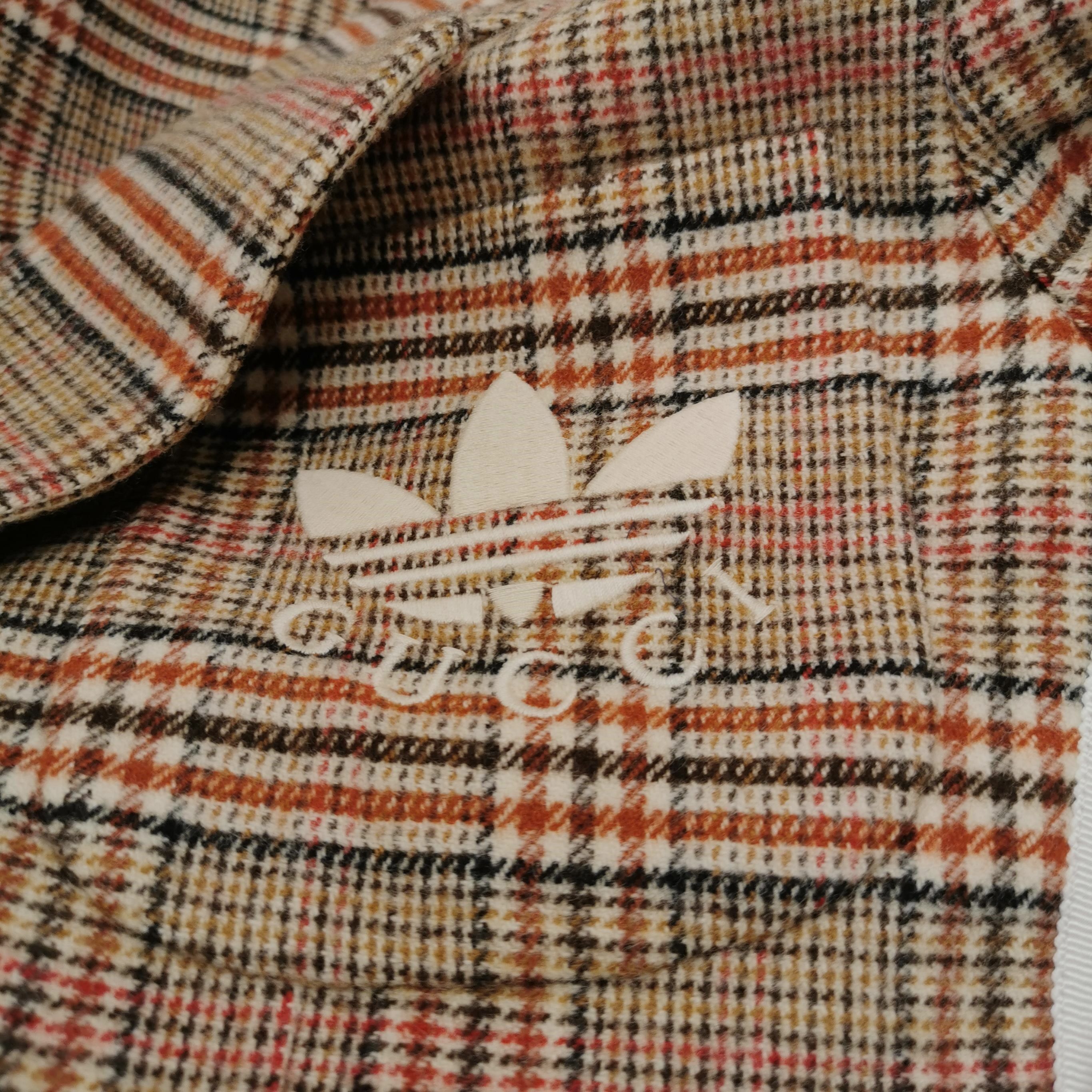 Gucci Gucci x Adidas Plaid Wool Blazer 38R Size 38R - 3 Thumbnail