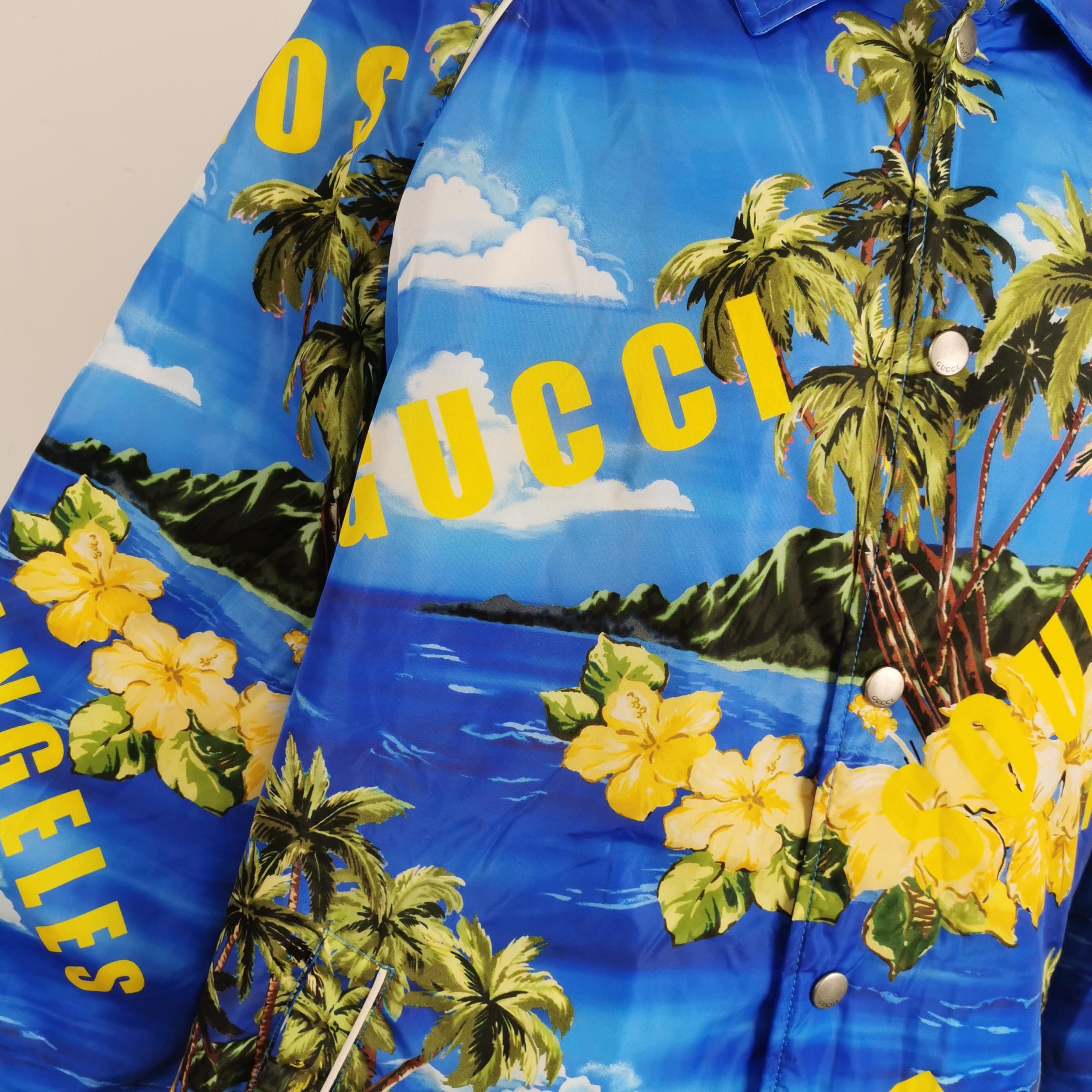 Gucci Gucci Souvenir Los Angeles Nylon Jacket 48 Size US M / EU 48-50 / 2 - 3 Thumbnail