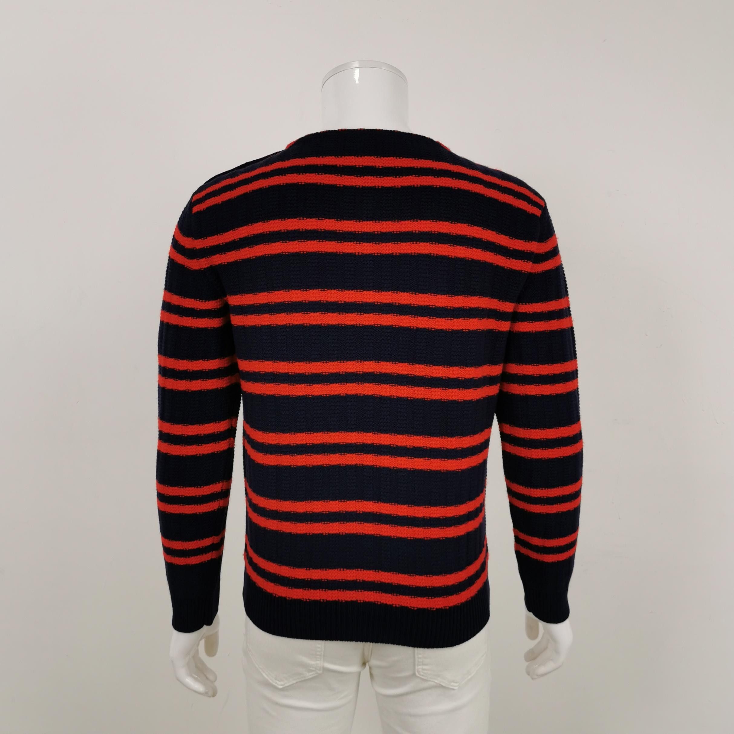 Gucci Gucci HA HA HA Striped Wool Sweater Size S Size US S / EU 44-46 / 1 - 2 Thumbnail