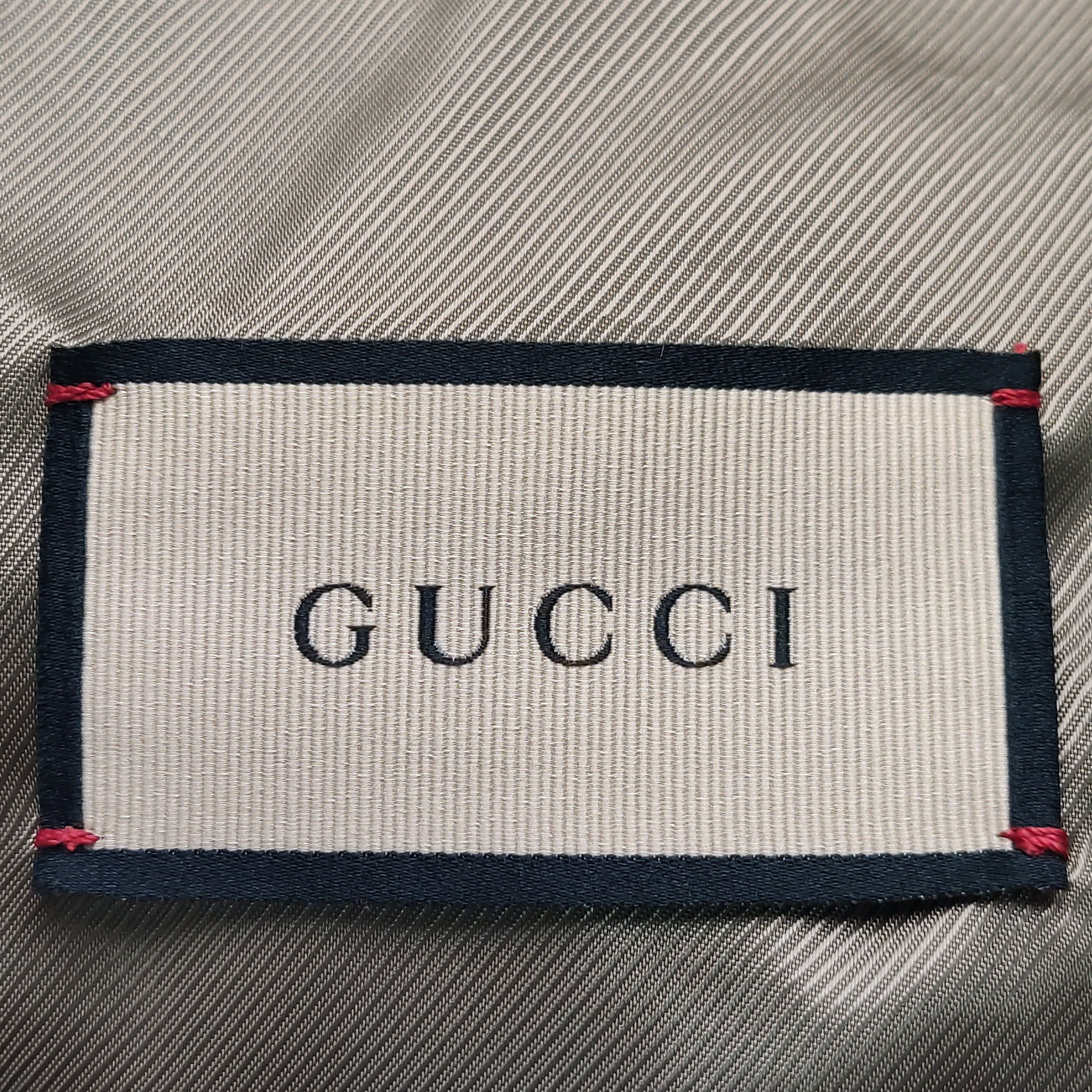 Gucci Gucci GAOK Stripe Linen Jacket 44 Size US S / EU 44-46 / 1 - 5 Thumbnail