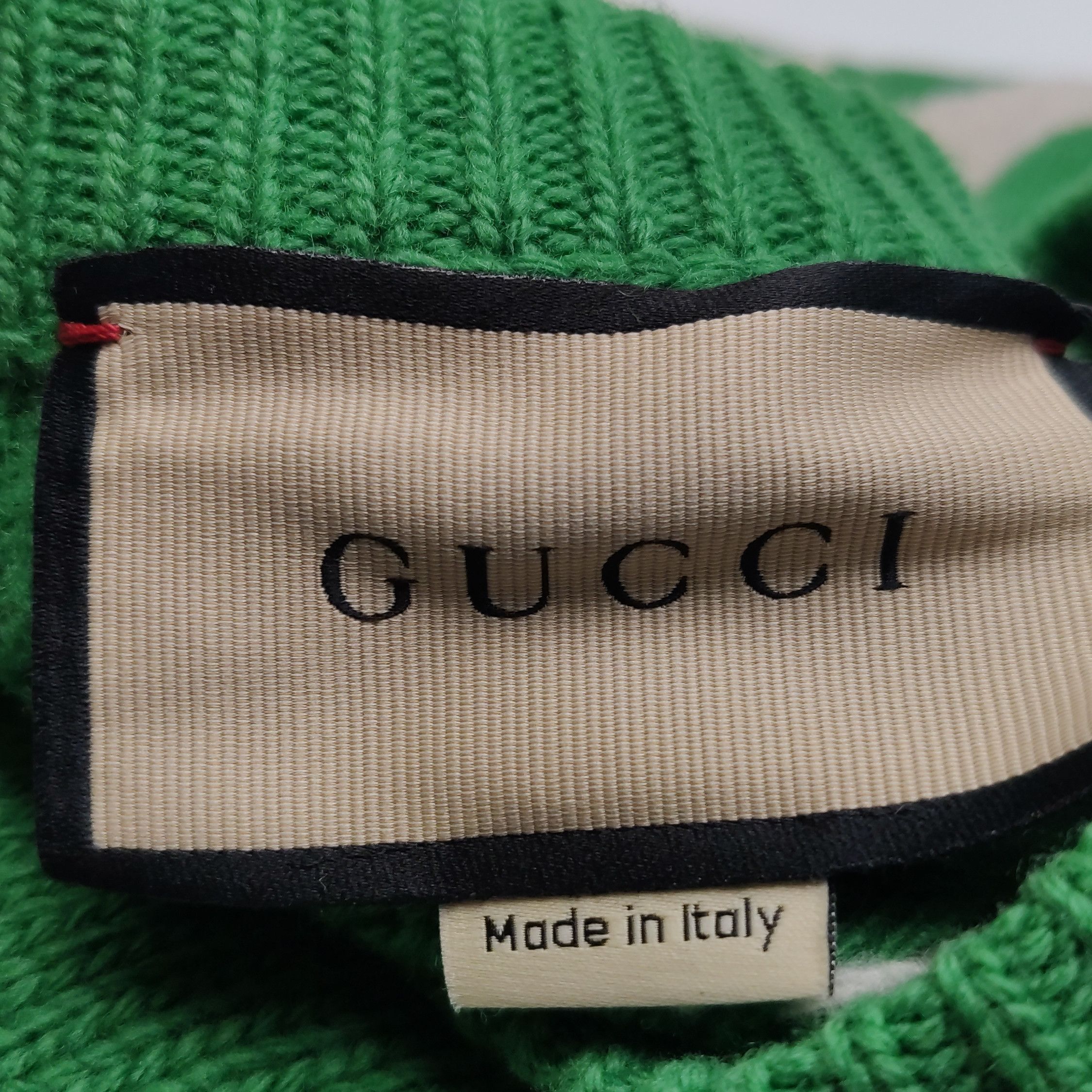 Gucci Gucci All-Over Logo Wool Sweater XL Size US XL / EU 56 / 4 - 6 Thumbnail