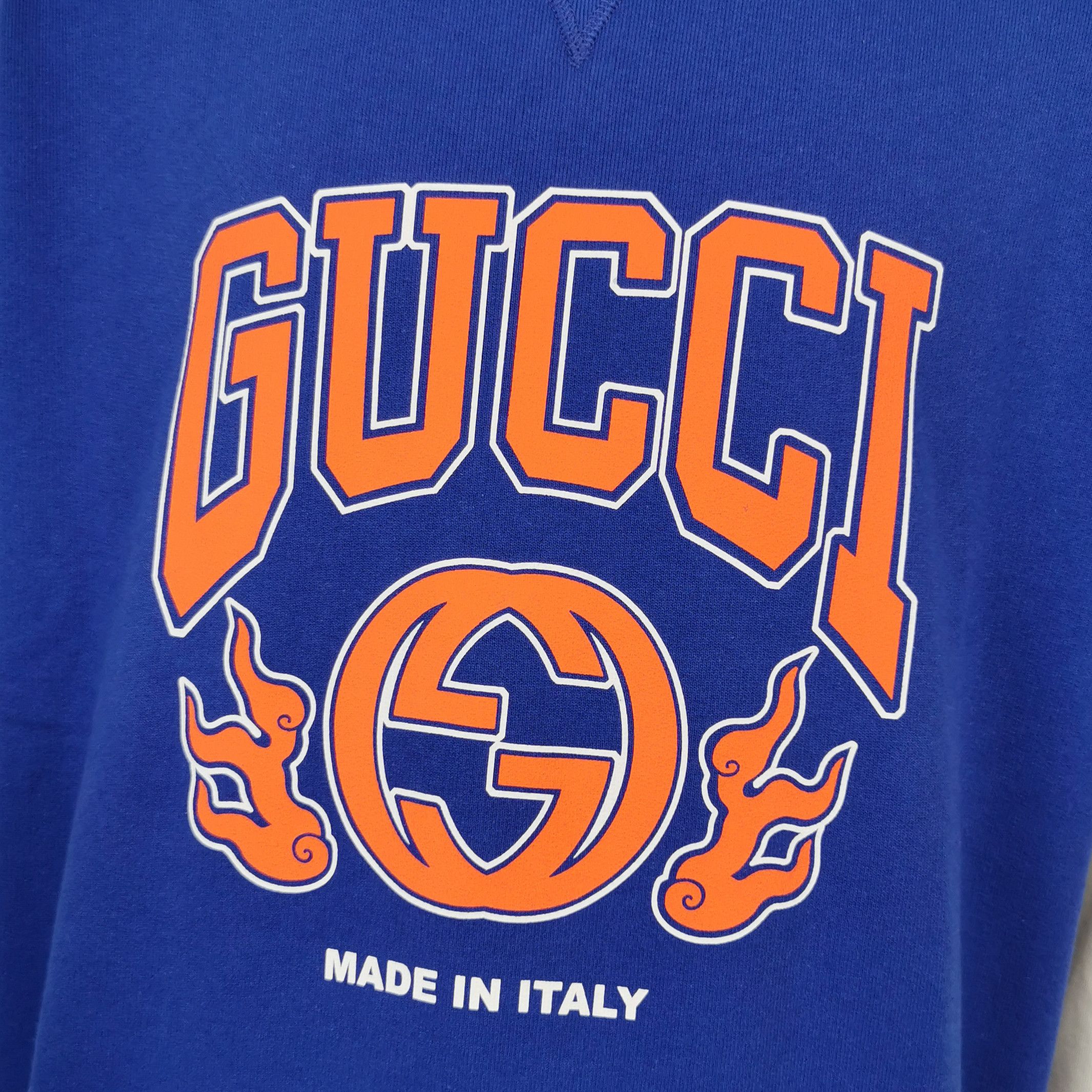 Gucci Gucci Logo Print Layered Sweatshirt Size M Size US M / EU 48-50 / 2 - 3 Thumbnail
