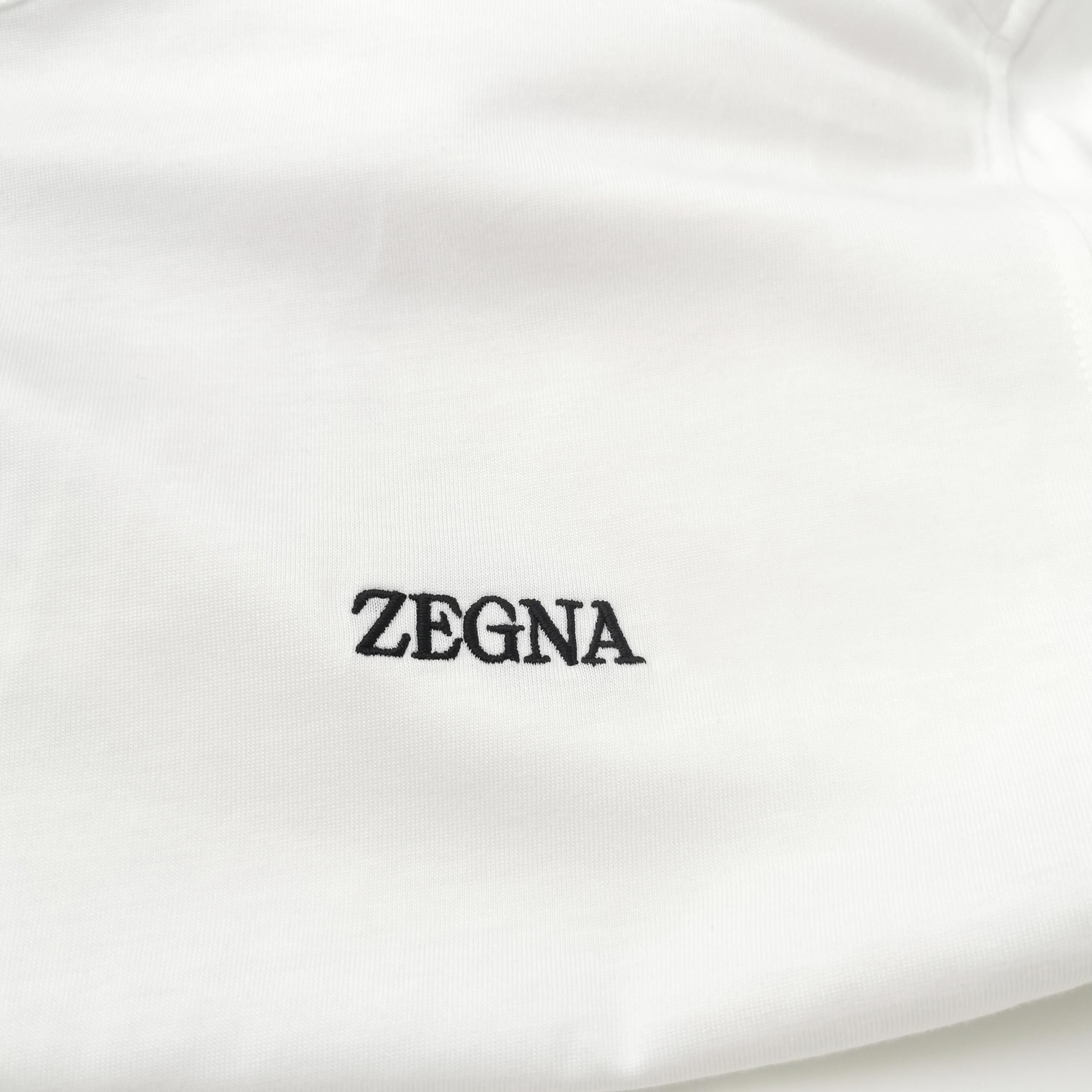 Ermenegildo Zegna Ermenegildo Zegna Logo T-Shirt EU 48 Size US M / EU 48-50 / 2 - 4 Thumbnail