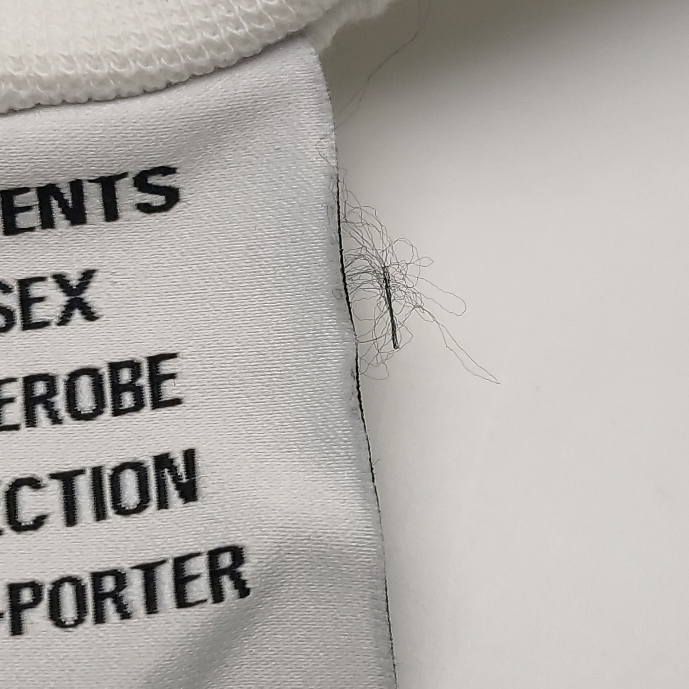 Vetements Vetements Logo Embroidery T-Shirt White XS Size US XS / EU 42 / 0 - 12 Thumbnail