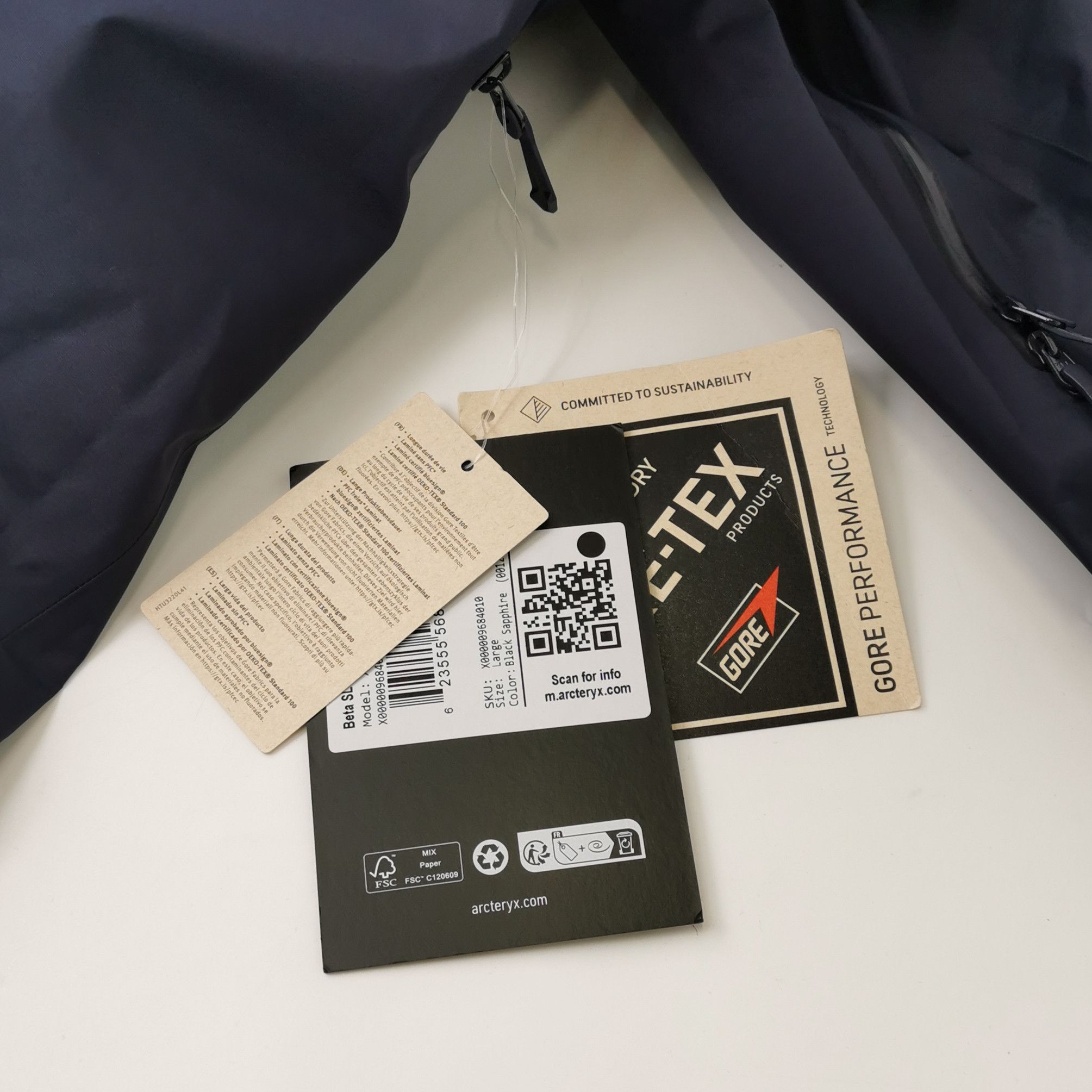 Arc'teryx Arc'teryx Beta SL GORE-TEX Jacket L Size US L / EU 52-54 / 3 - 5 Thumbnail
