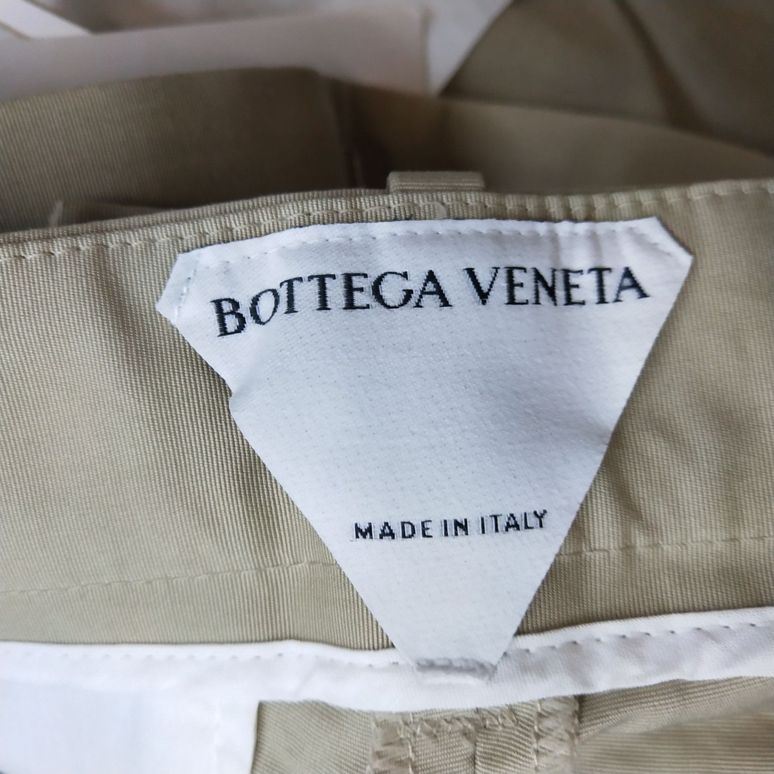 Bottega Veneta Bottega Veneta Beige Cotton Casual Pants 50 Size US 34 / EU 50 - 8 Thumbnail