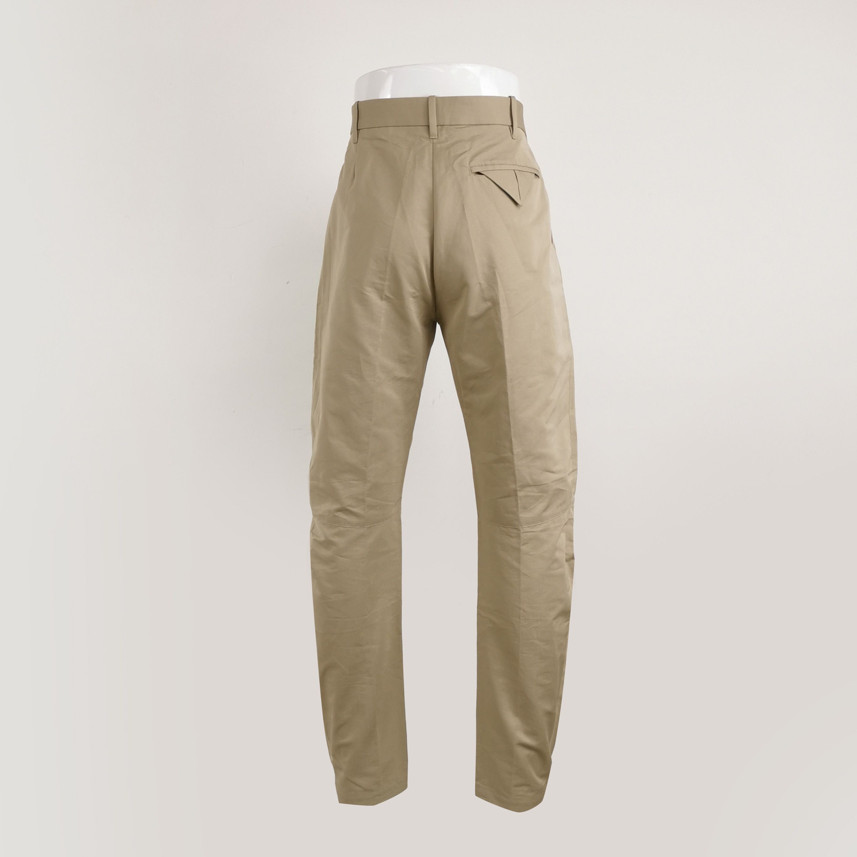Bottega Veneta Bottega Veneta Beige Cotton Casual Pants 50 Size US 34 / EU 50 - 4 Thumbnail