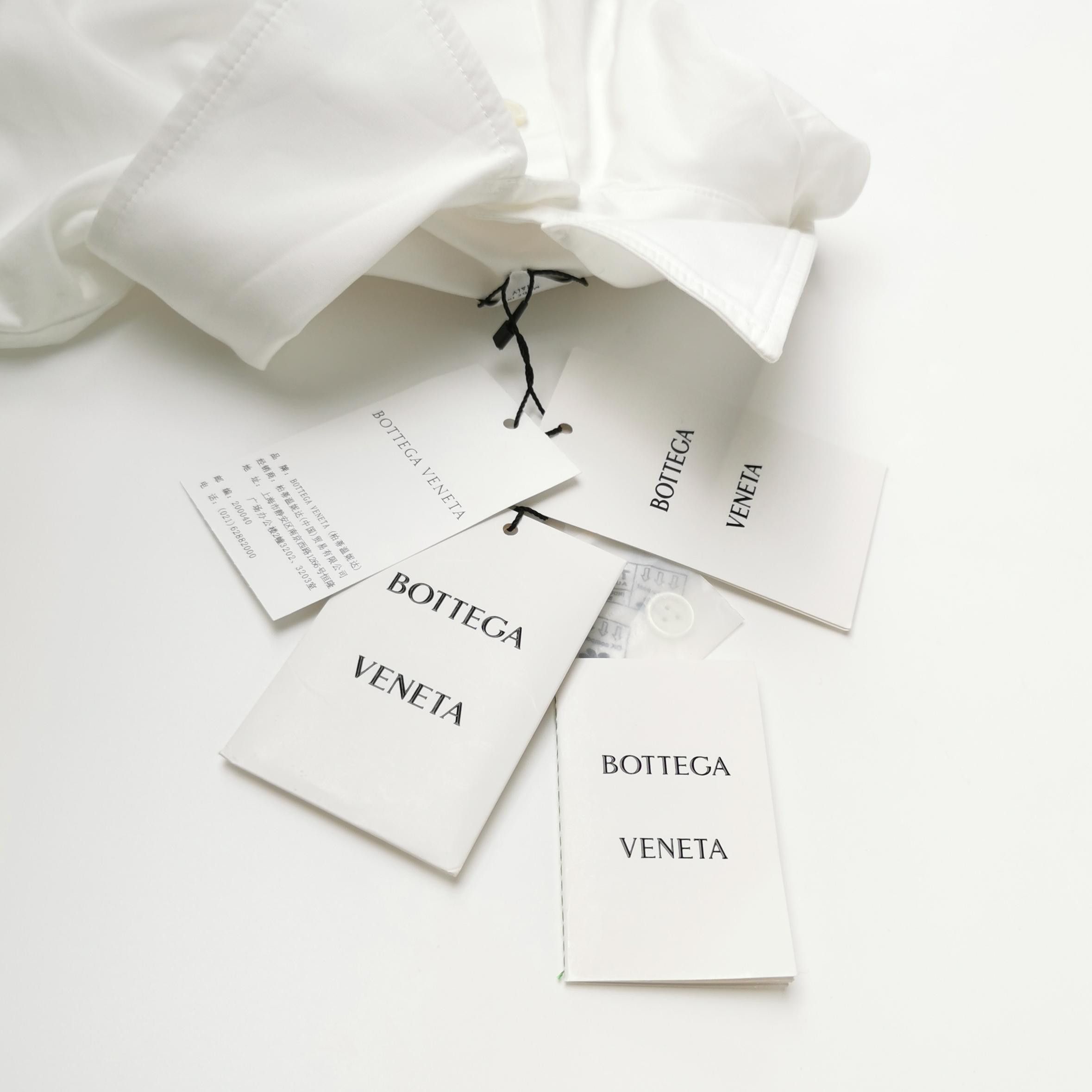 Bottega Veneta Bottega Veneta Cotton Short Sleeve Shirt Size 50 Size US M / EU 48-50 / 2 - 5 Thumbnail