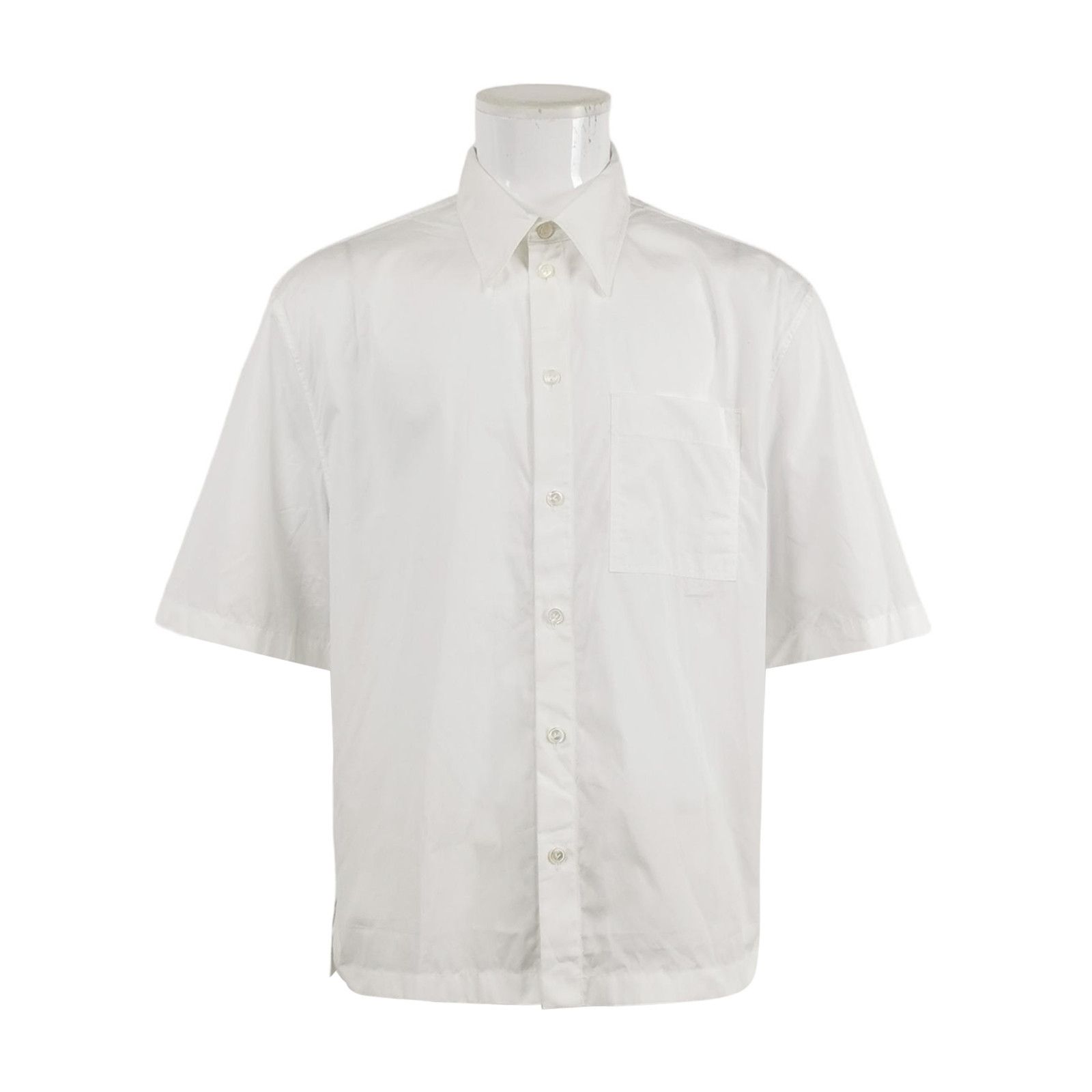 Bottega Veneta Bottega Veneta Cotton Short Sleeve Shirt Size 50 Size US M / EU 48-50 / 2 - 2 Thumbnail