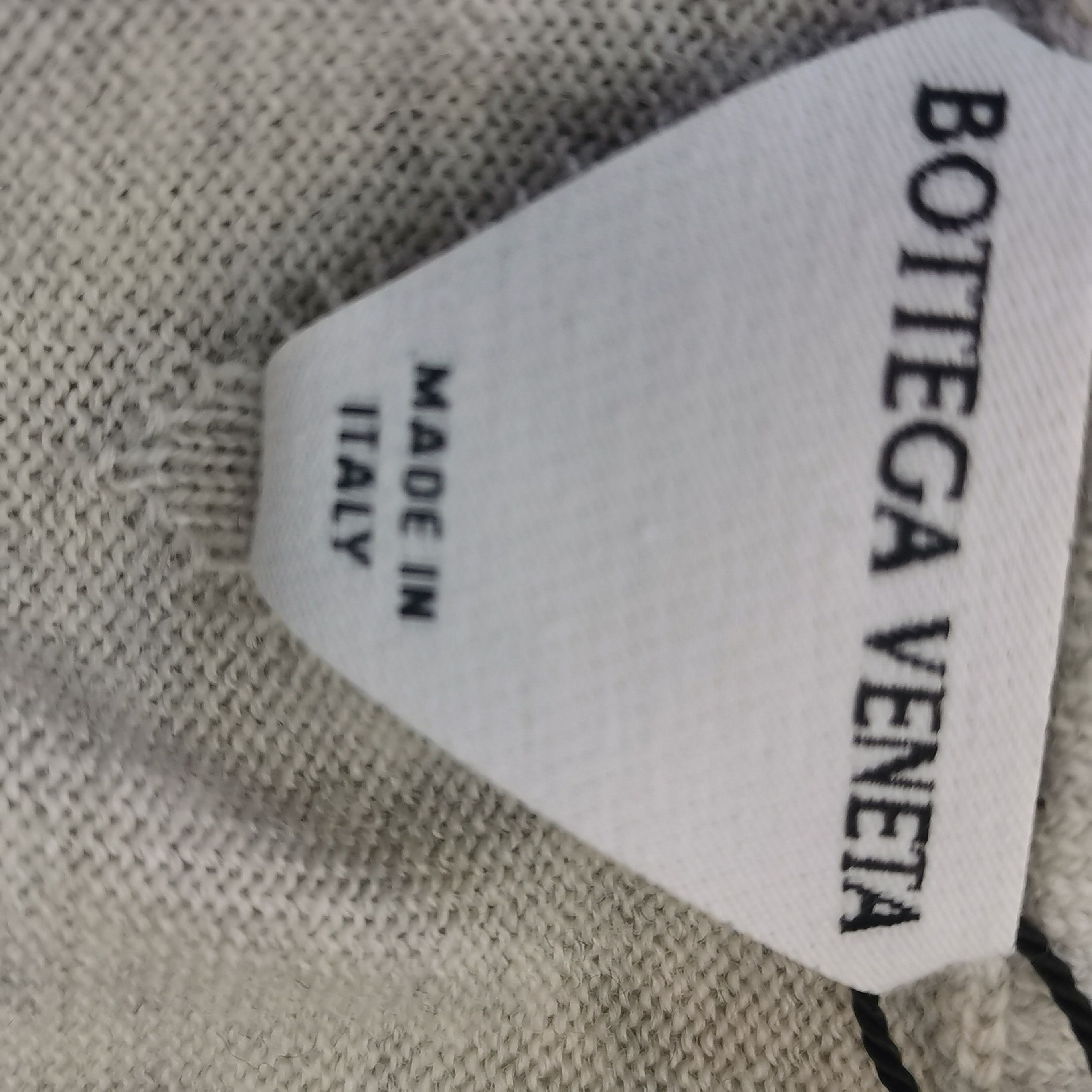 Bottega Veneta Bottega Veneta Gray Wool Polo Sweater Size M Size US M / EU 48-50 / 2 - 7 Thumbnail