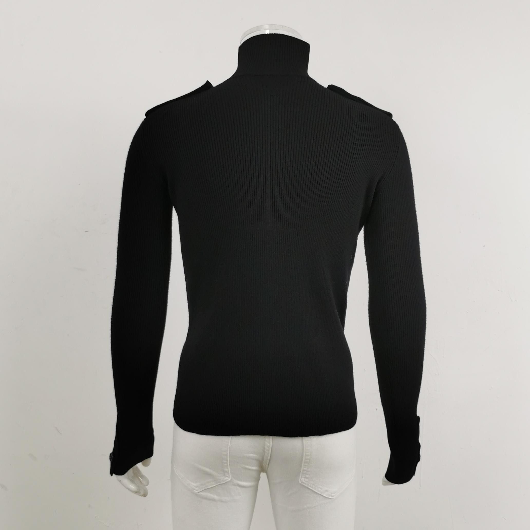 Bottega Veneta Bottega Veneta Ribbed Wool Turtleneck Sweater S Size US S / EU 44-46 / 1 - 3 Thumbnail