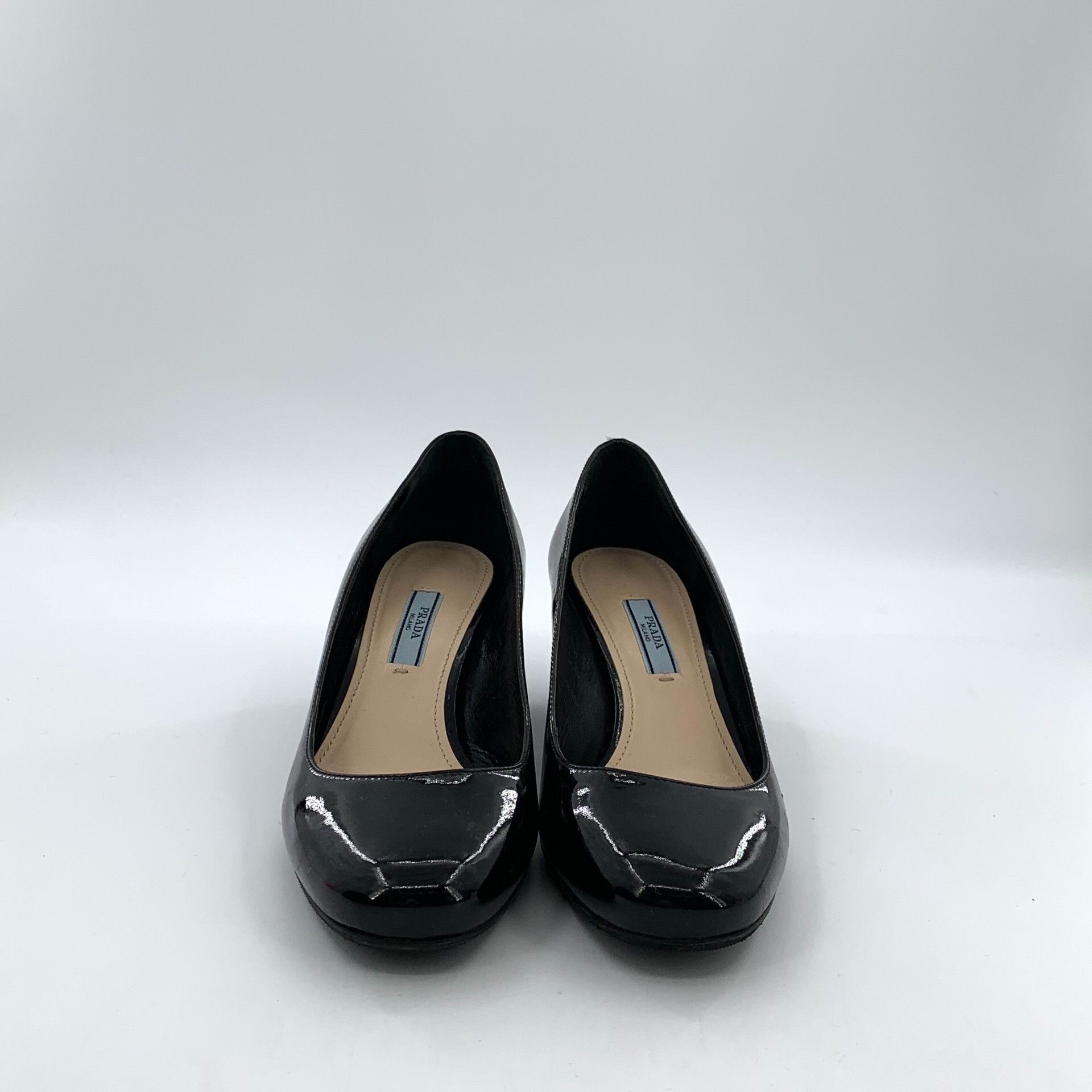 Prada Prada Patent Leather Block Heels 38 Size US 8 / IT 38 - 4 Thumbnail