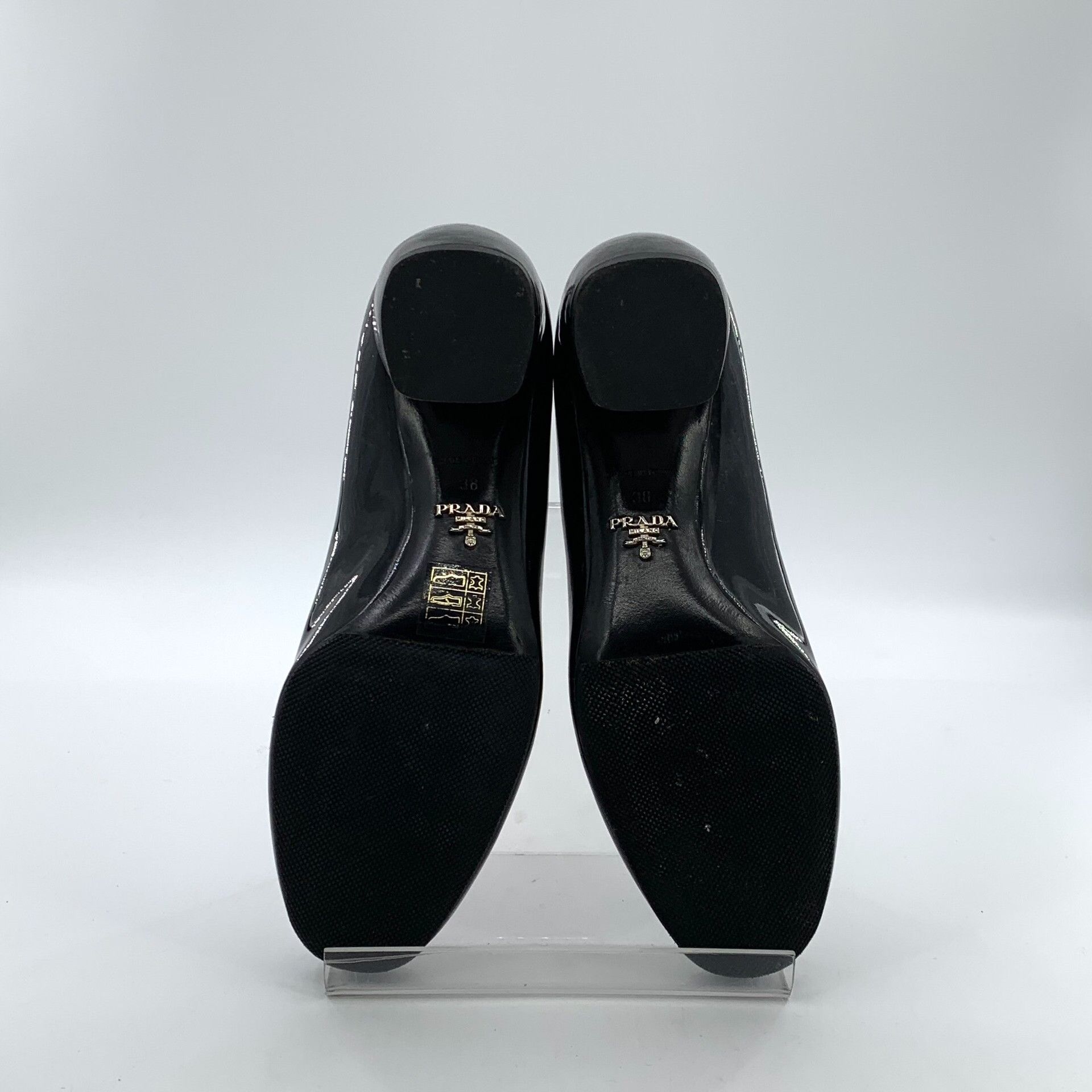 Prada Prada Patent Leather Block Heels 38 Size US 8 / IT 38 - 6 Thumbnail