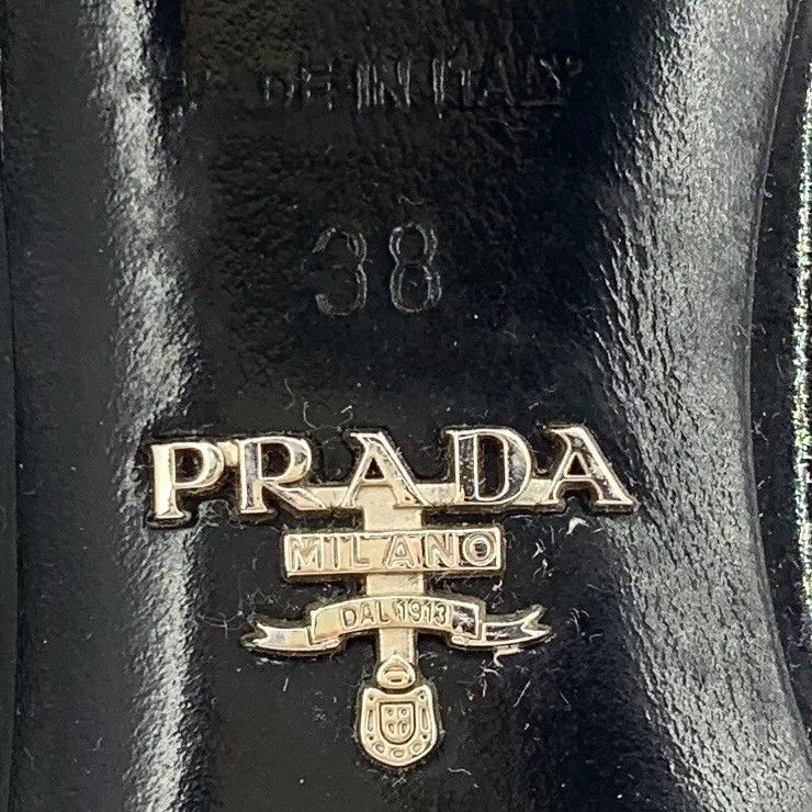Prada Prada Patent Leather Block Heels 38 Size US 8 / IT 38 - 7 Thumbnail