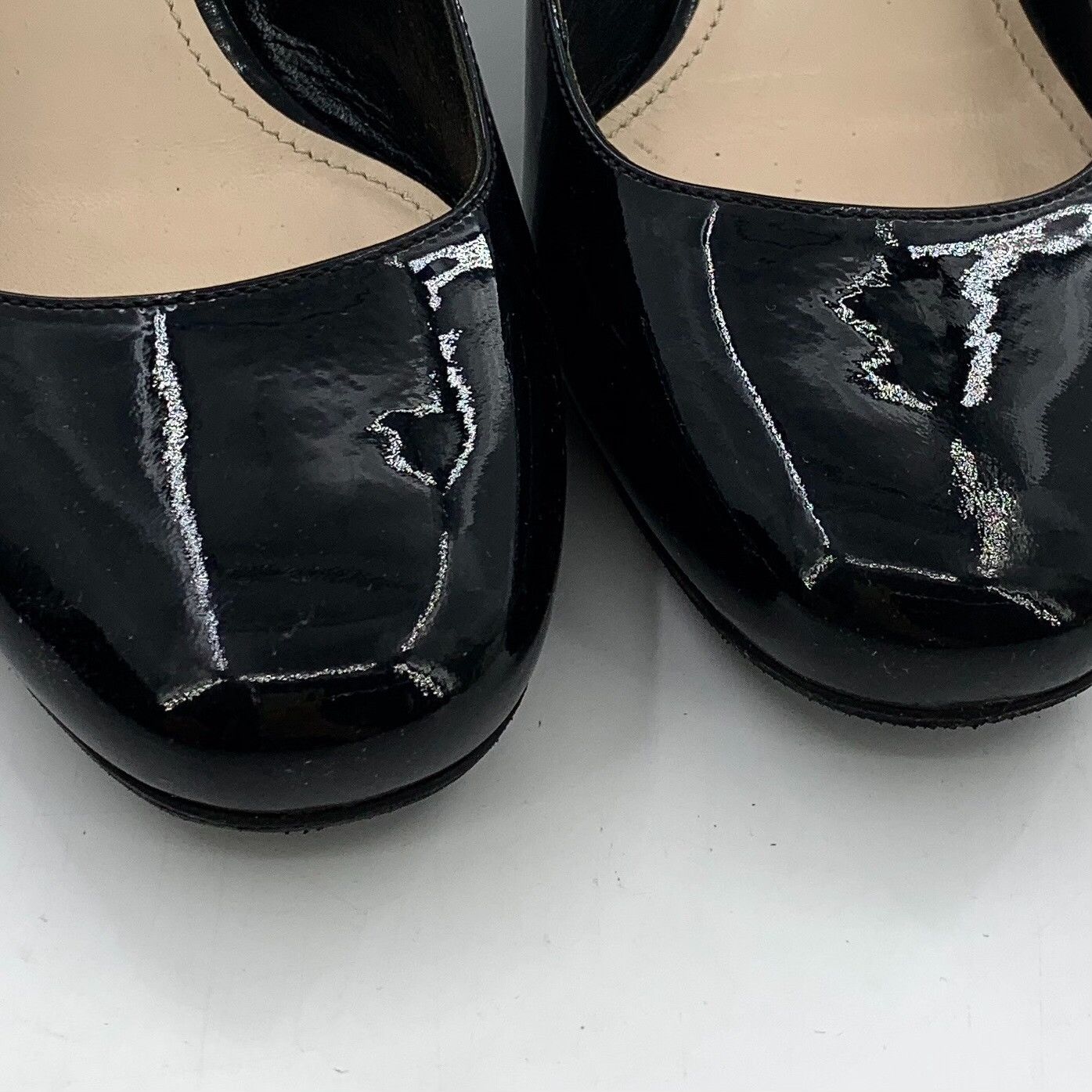Prada Prada Patent Leather Block Heels 38 Size US 8 / IT 38 - 10 Thumbnail