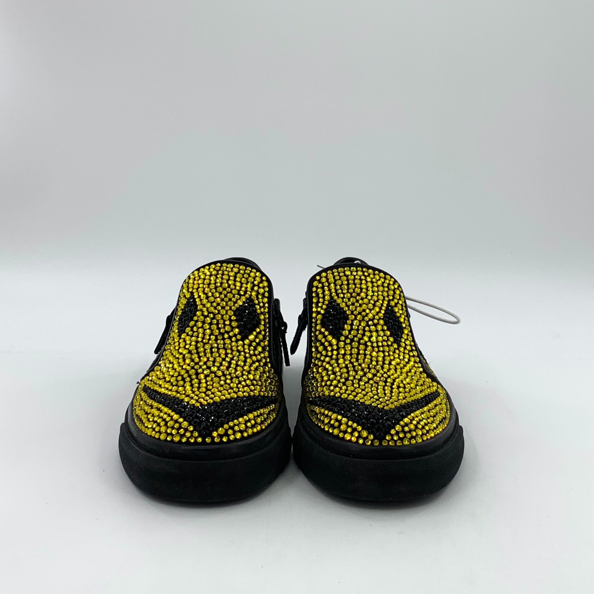 Giuseppe Zanotti Giuseppe Zanotti Crystal Smiley Face Slip Ons 37 Size US 7 / IT 37 - 4 Thumbnail