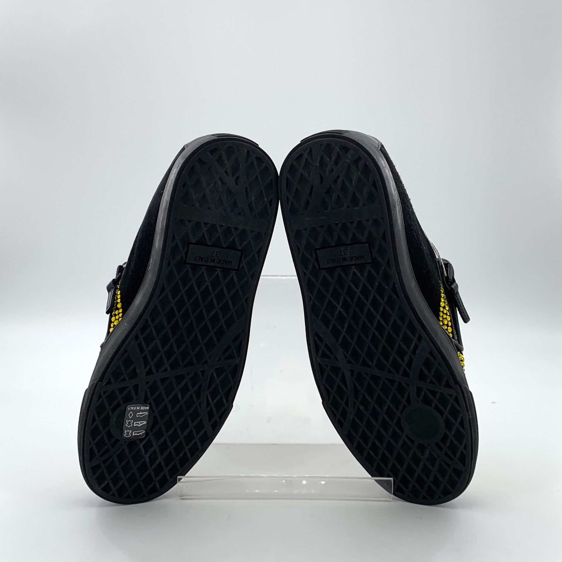 Giuseppe Zanotti Giuseppe Zanotti Crystal Smiley Face Slip Ons 37 Size US 7 / IT 37 - 6 Thumbnail
