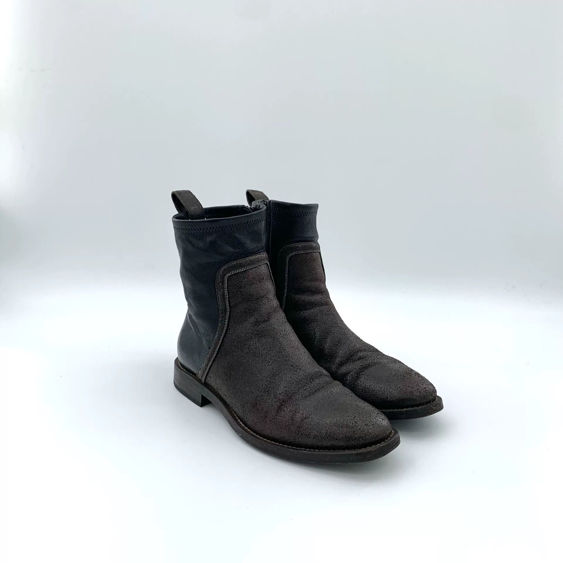 Brunello Cucinelli Brunello Cucinelli Monili Beaded Suede Boots 36 Size US 6 / IT 36 - 3 Thumbnail