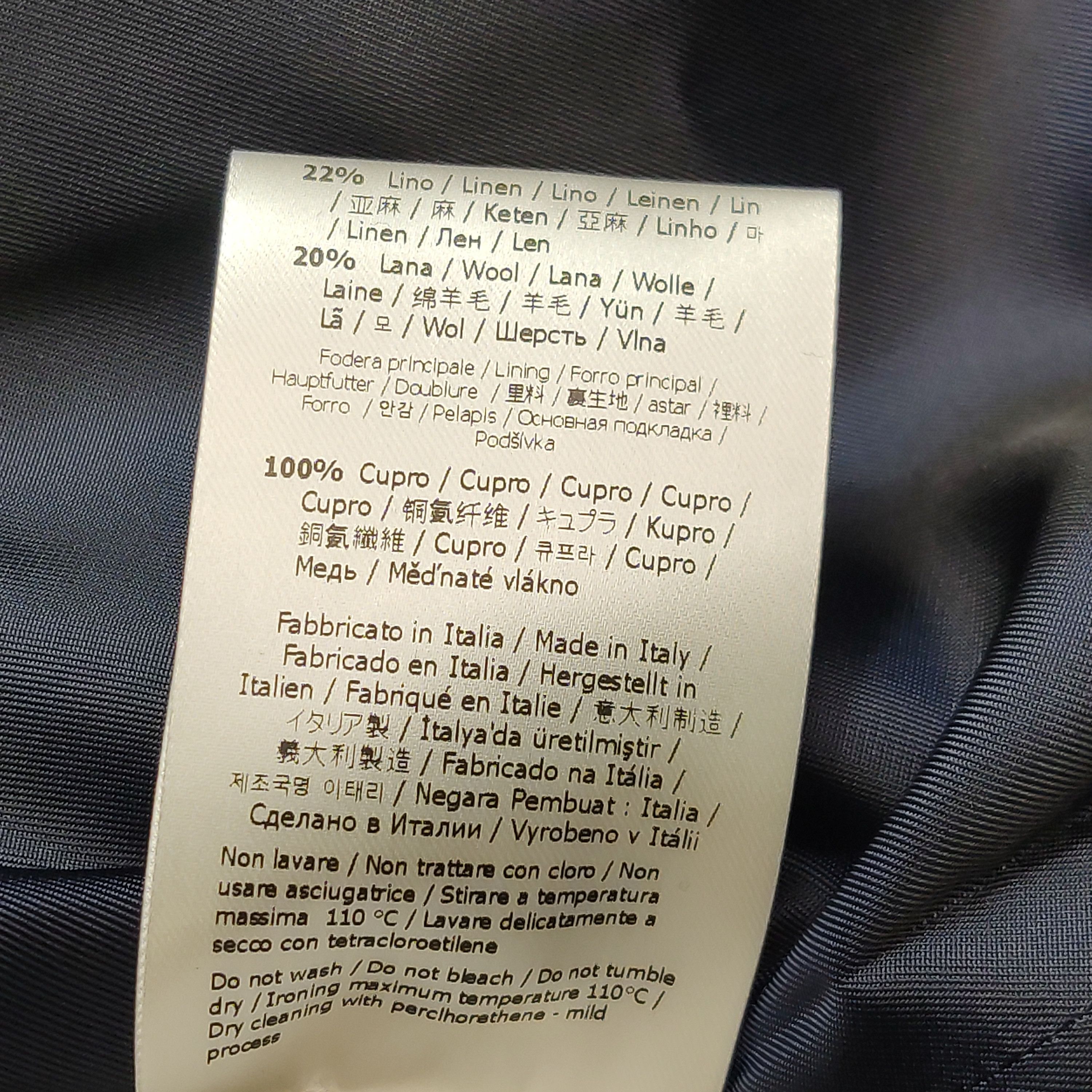 Fendi Fendi Monogram Linen Wool Jacket IT 48 Size US M / EU 48-50 / 2 - 9 Thumbnail