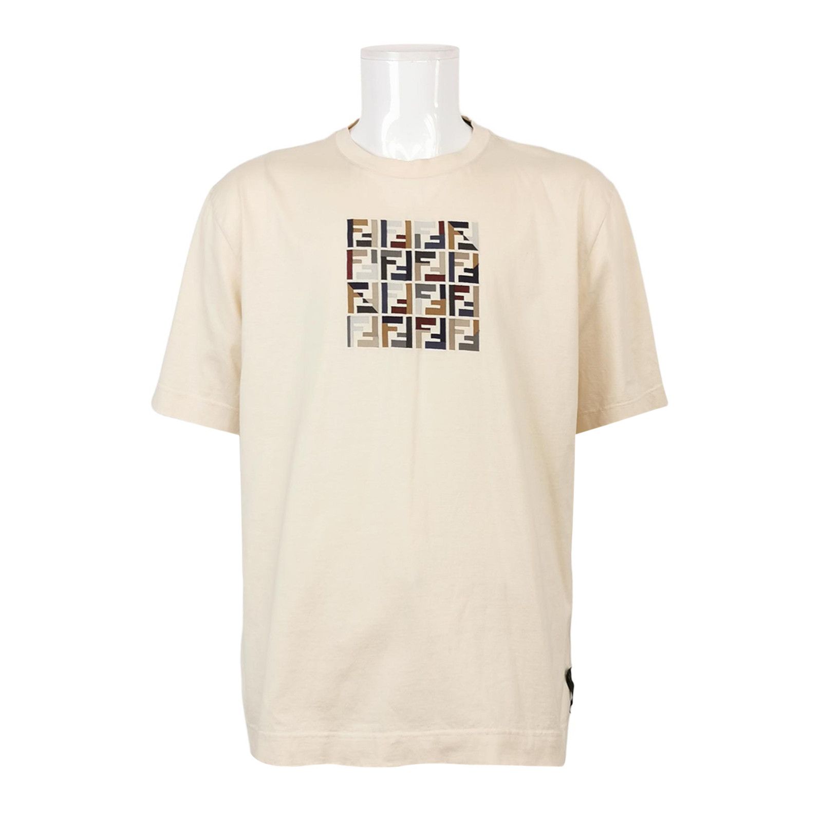 Fendi Fendi Multi-Color FF Patch T-Shirt XXXL Size US XXL / EU 58 / 5 - 2 Thumbnail