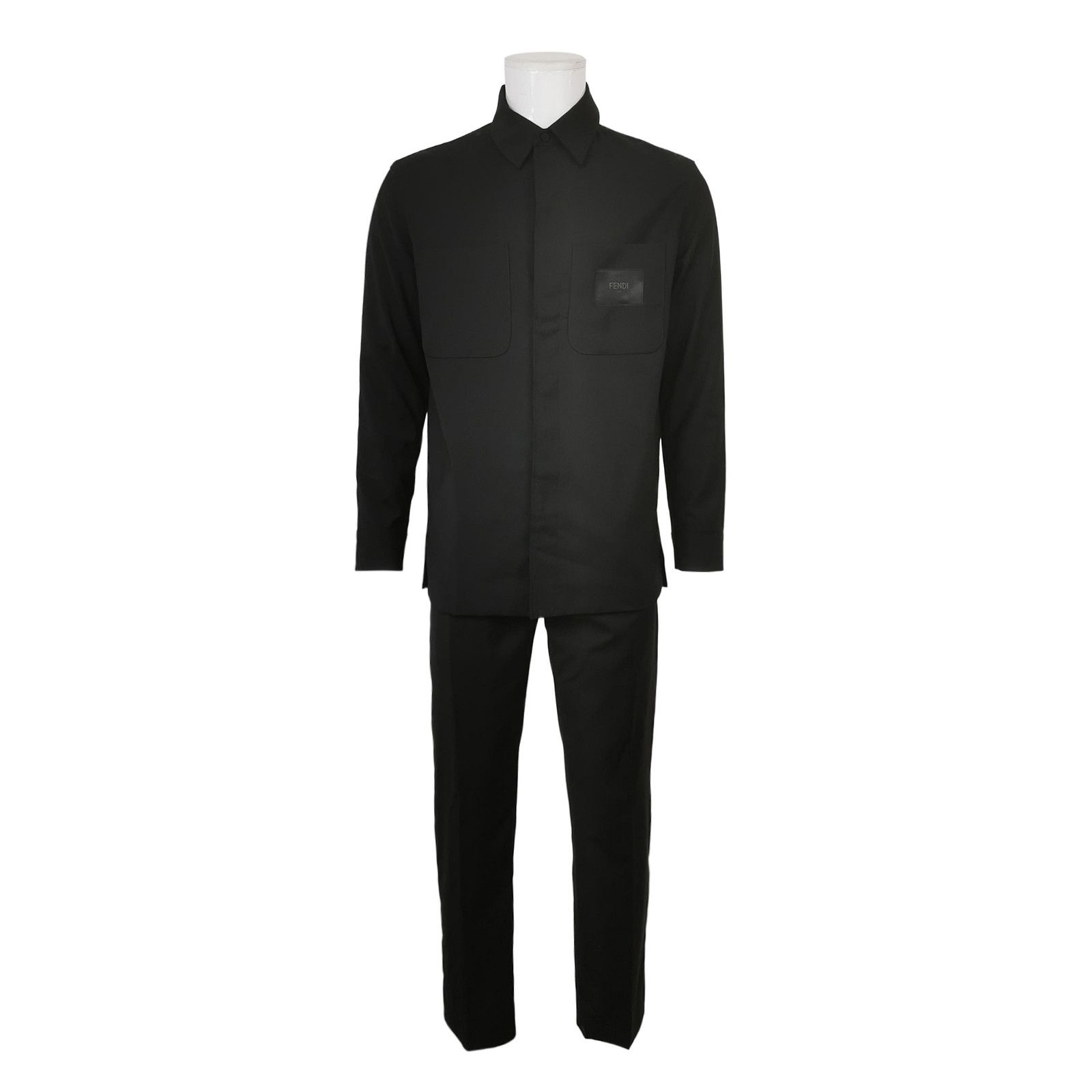 Fendi Fendi Wool Blend Two-Piece Suit IT 44 Size 34R - 2 Thumbnail