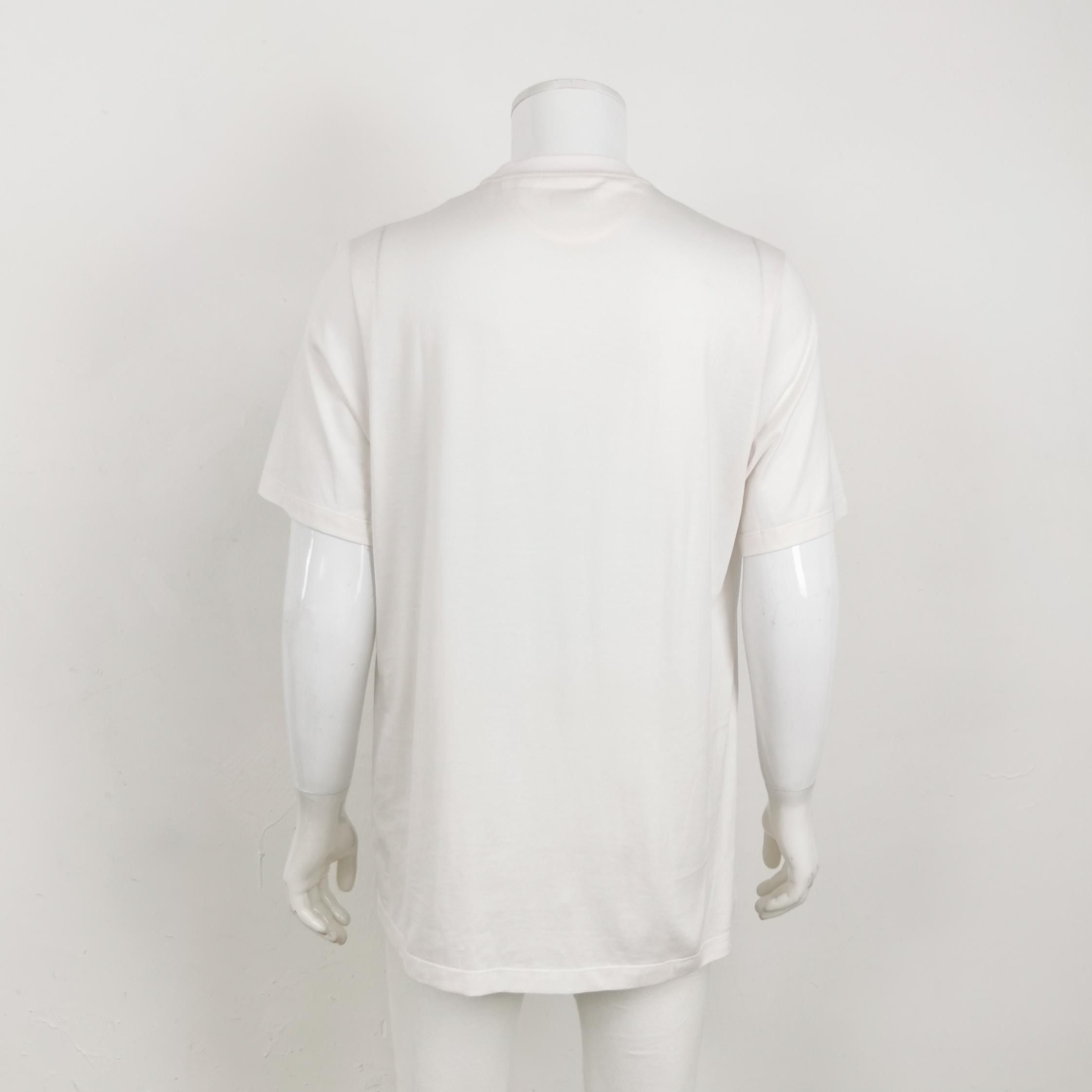 Fendi Fendi Silver 3D Logo T-Shirt S Size US S / EU 44-46 / 1 - 3 Thumbnail