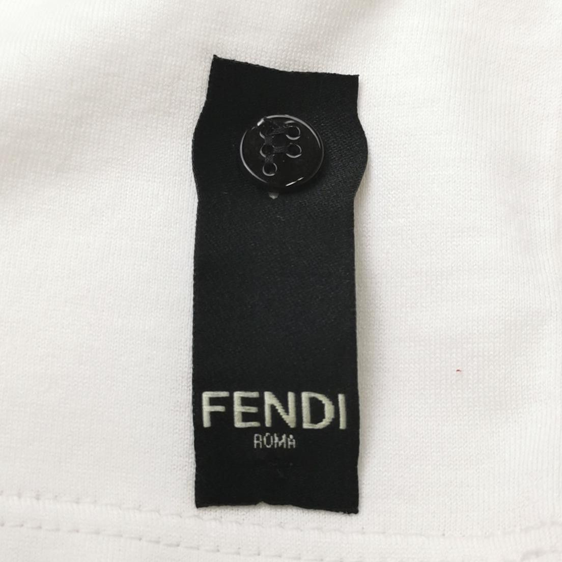 Fendi Fendi Silver 3D Logo T-Shirt S Size US S / EU 44-46 / 1 - 5 Thumbnail