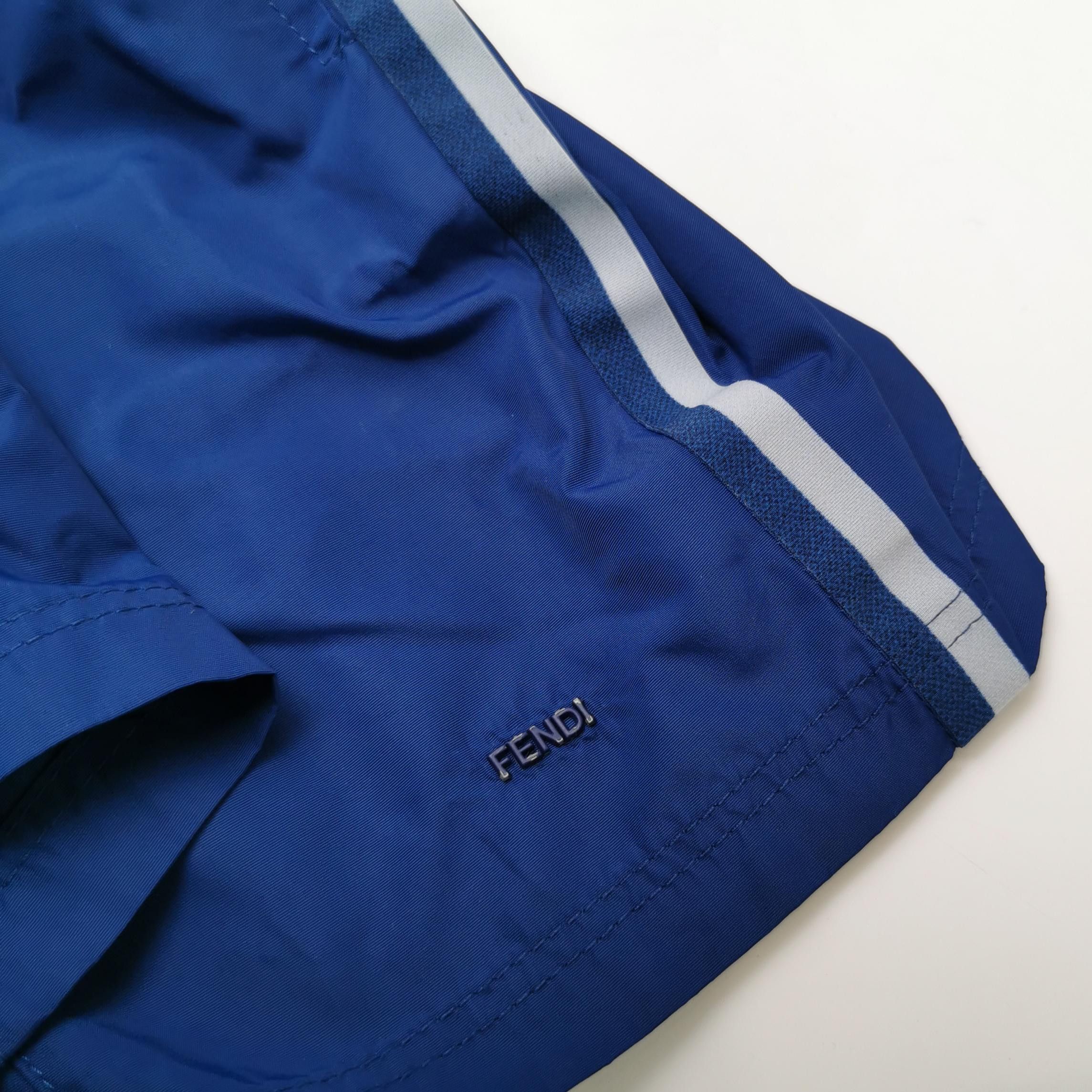 Fendi Fendi Contrast Stripe Logo Shorts 48 Size US 32 / EU 48 - 4 Thumbnail